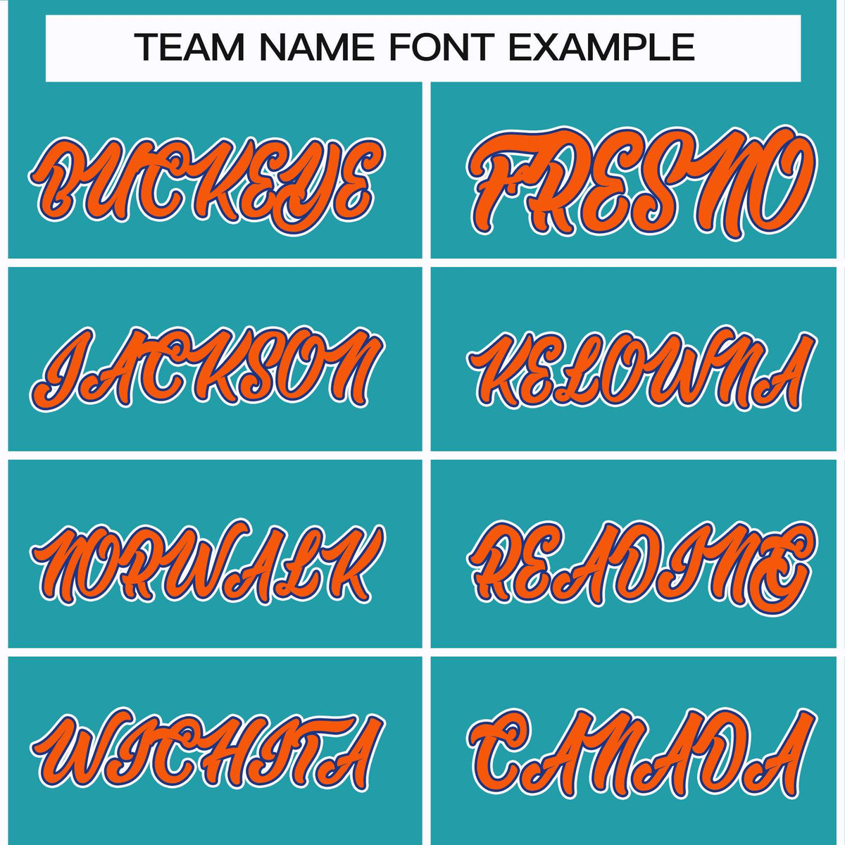 Custom Aqua Orange Royal-White Classic Style Hockey Jersey | KXKSHOP