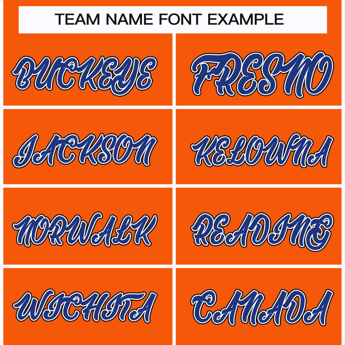 Custom Orange Royal White-Black Classic Style Hockey Jersey | KXKSHOP