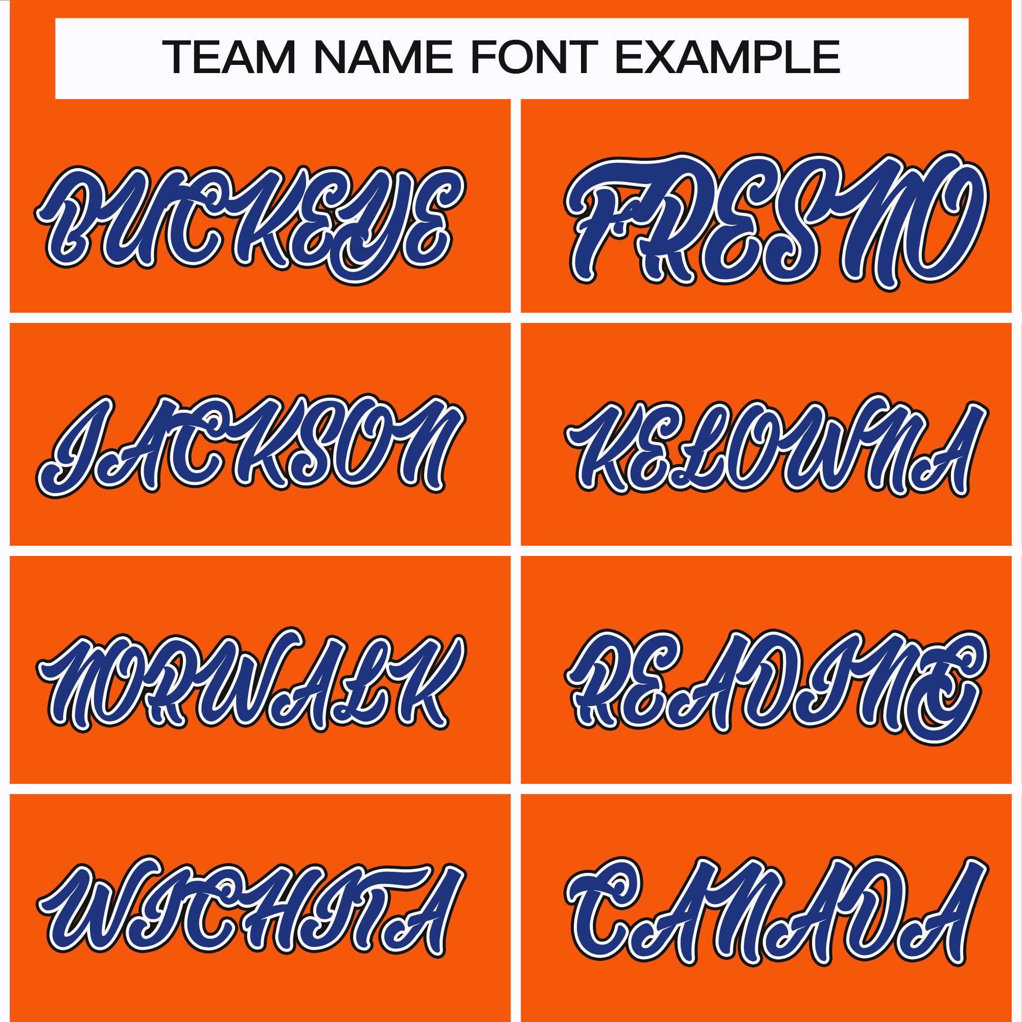 Custom Orange Royal White-Black Classic Style Hockey Jersey | KXKSHOP