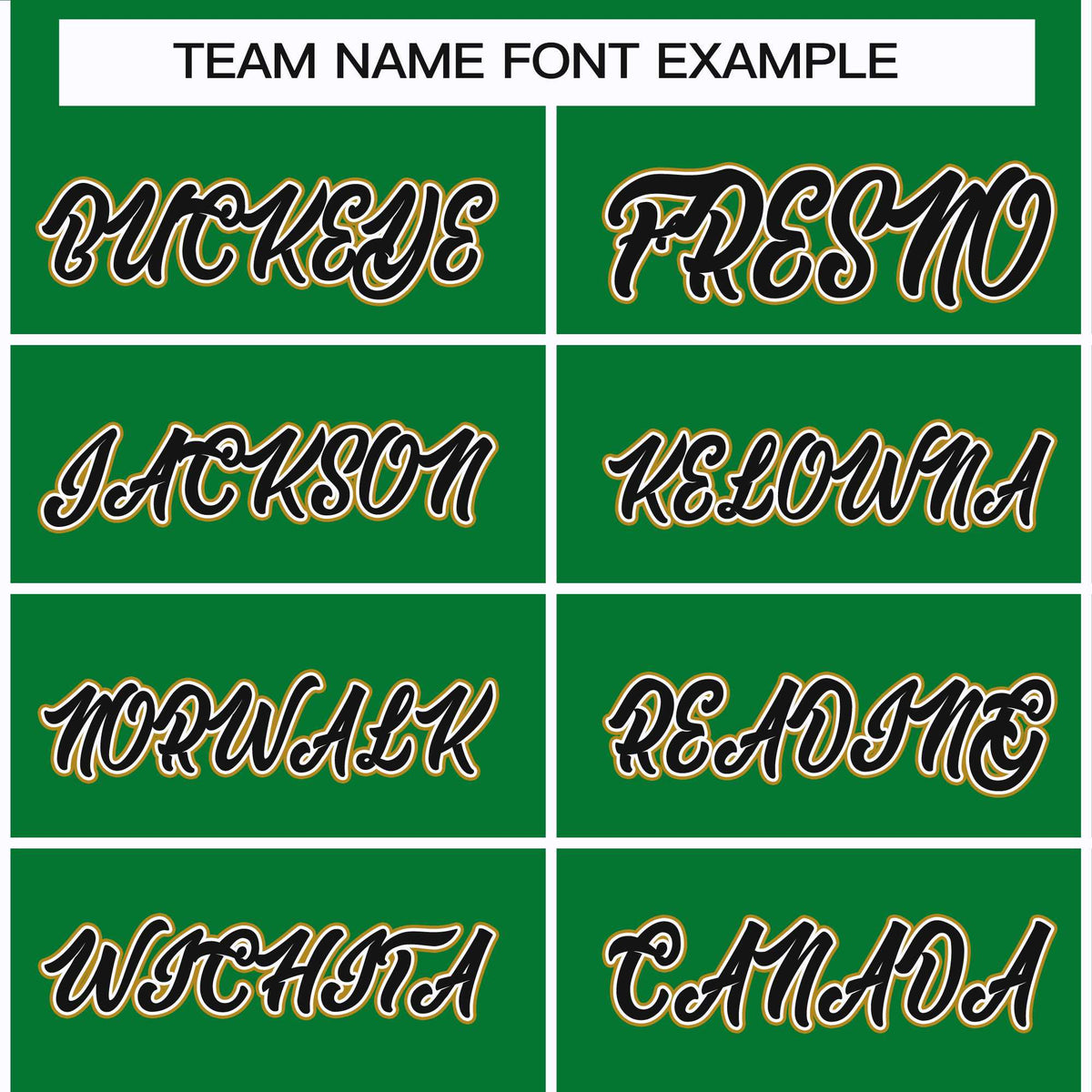 Custom Kelly Green Black White-Old Gold Classic Style Hockey Jersey | KXKSHOP