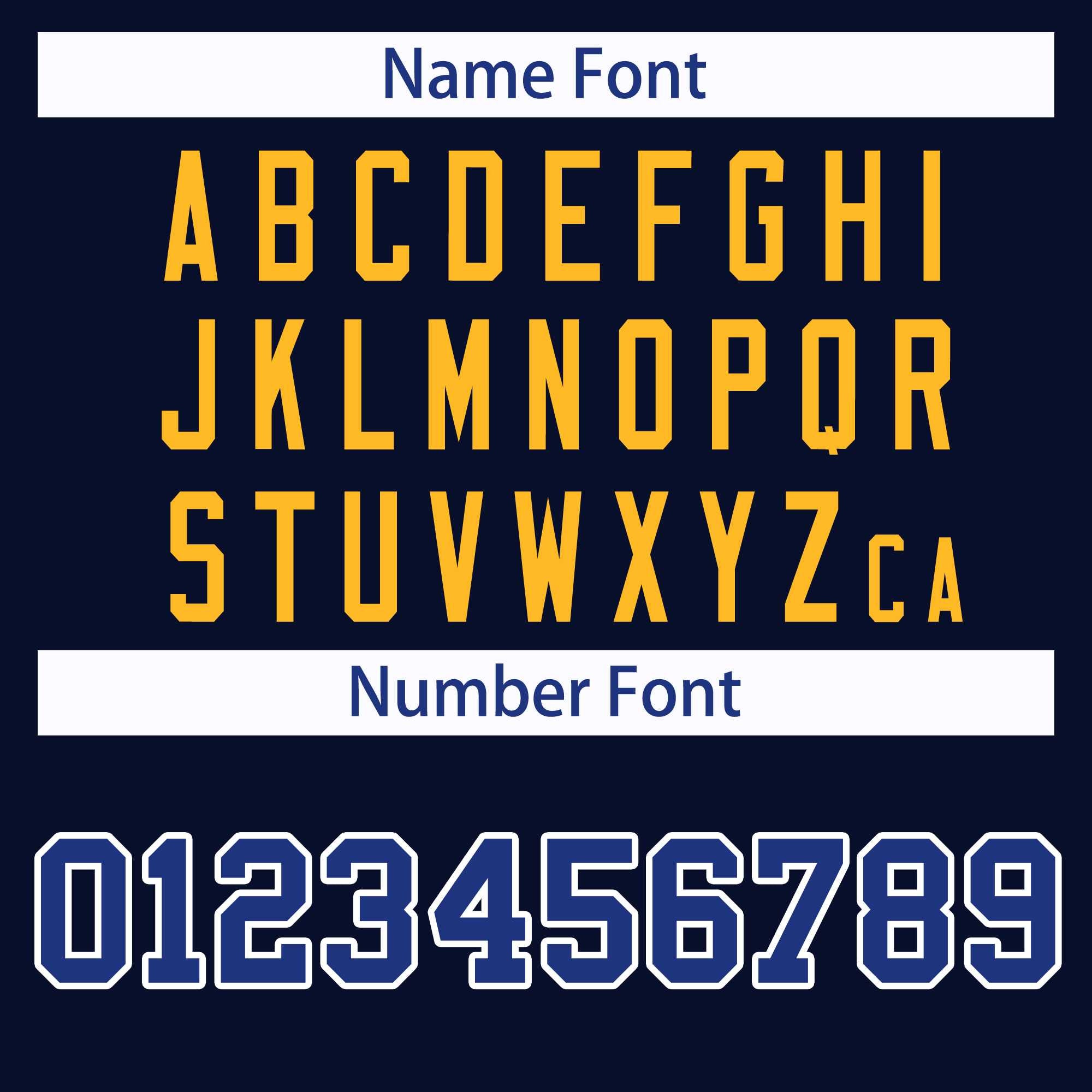 Custom Navy Royal White-Gold Classic Style Hockey Jersey | KXKSHOP