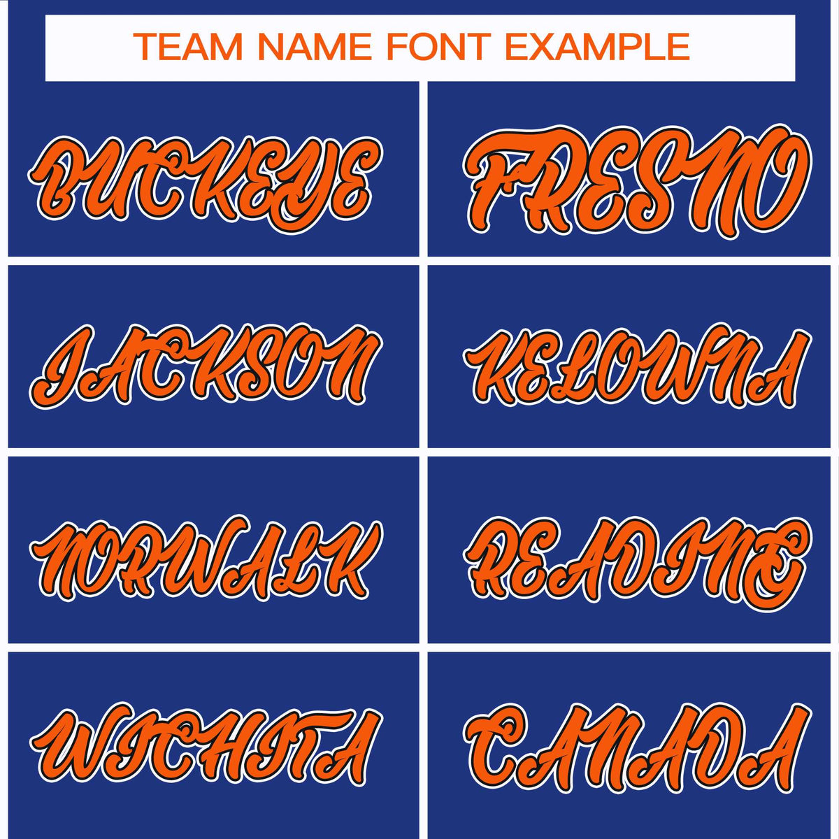 Custom Royal Orange Black-White Classic Style Hockey Jersey | KXKSHOP