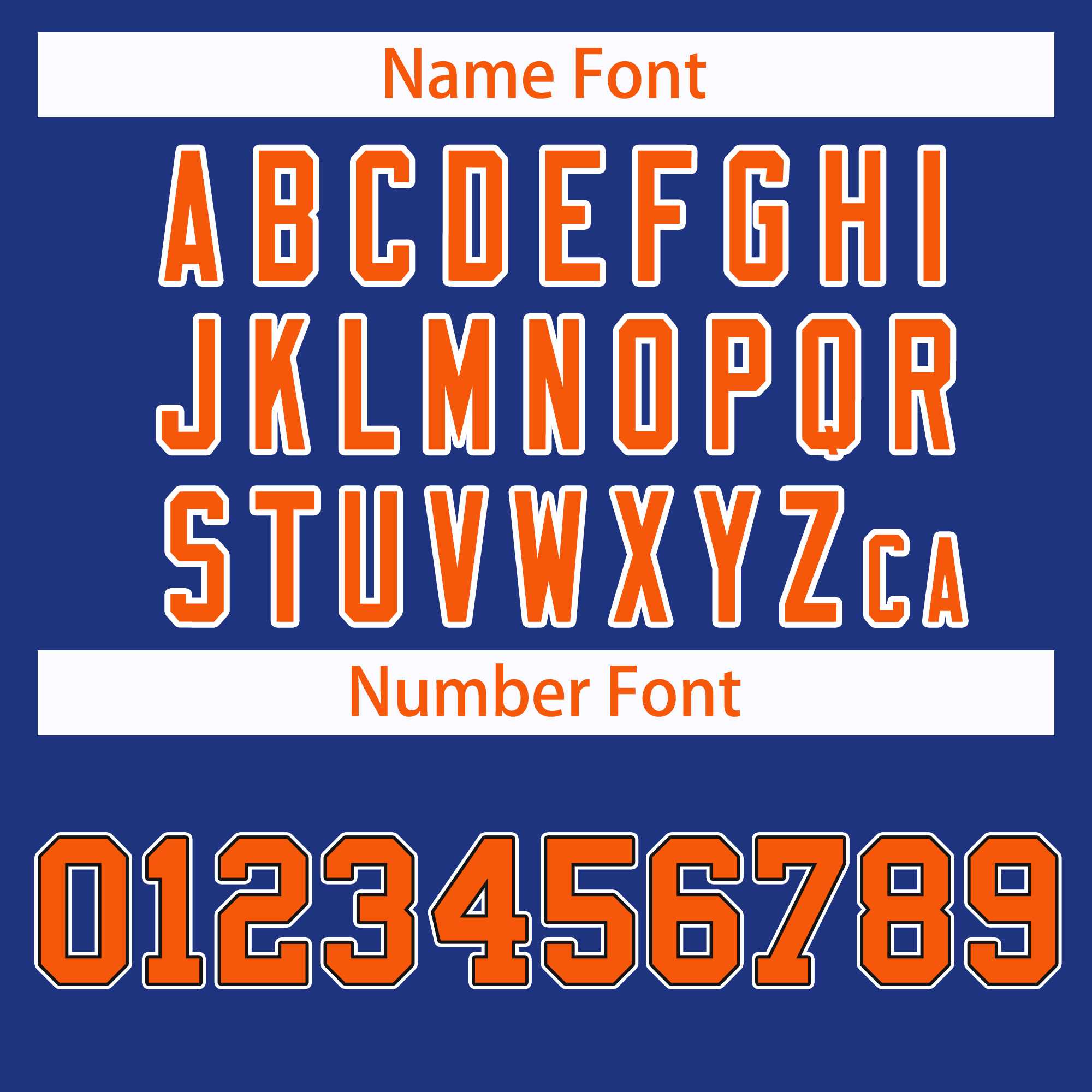 Custom Royal Orange Black-White Classic Style Hockey Jersey | KXKSHOP