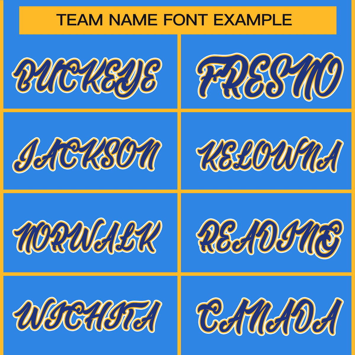 Custom Powder Blue Royal Gold-White Classic Style Hockey Jersey | KXKSHOP