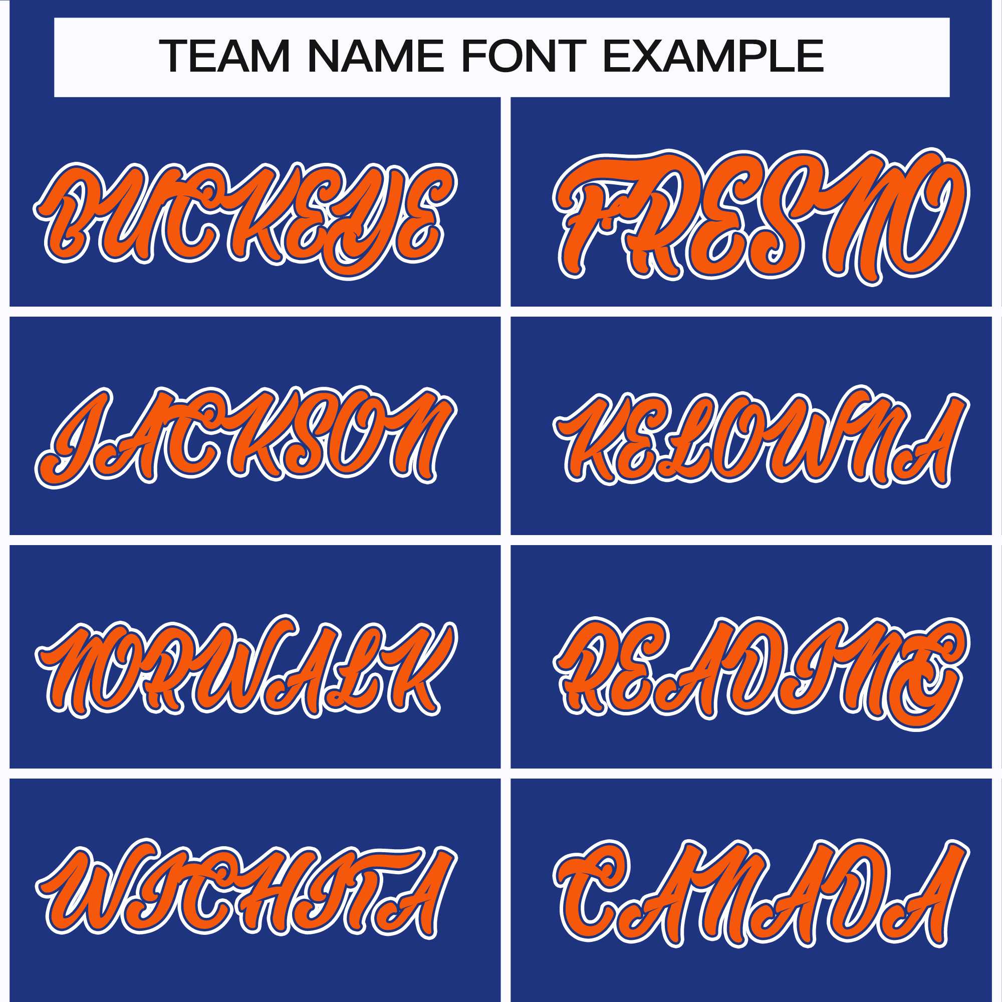 Custom Royal Orange Royal-White Classic Style Hockey Jersey | KXKSHOP