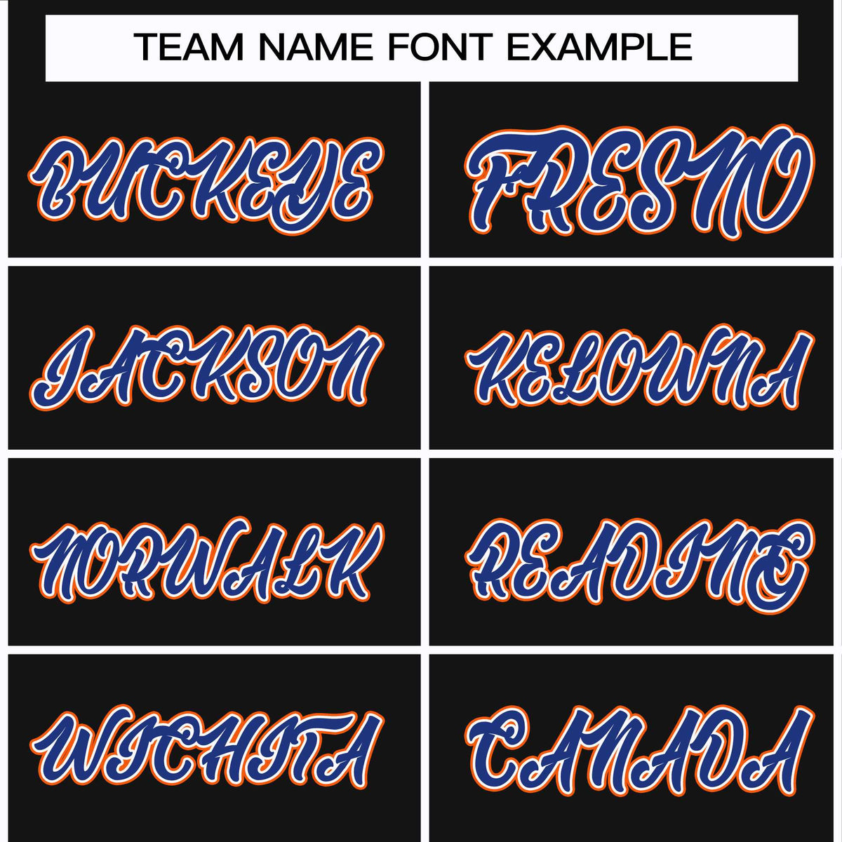 Custom Black Royal White-Orange Classic Style Hockey Jersey | KXKSHOP