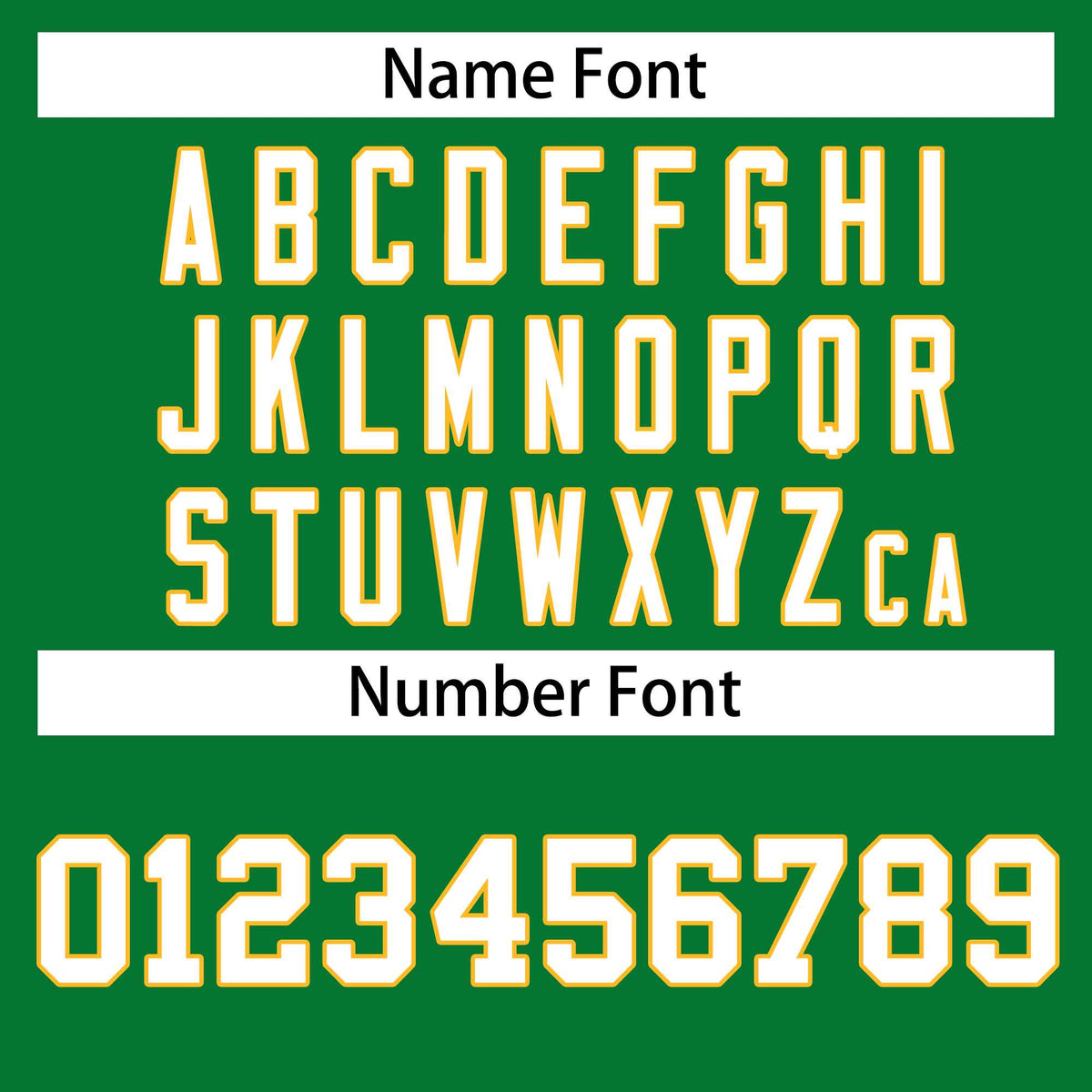 Custom Kelly Green White-Gold Classic Style Hockey Jersey | KXKSHOP