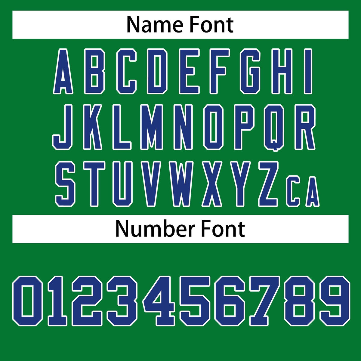 Custom Kelly Green Royal-White Classic Style Hockey Jersey | KXKSHOP