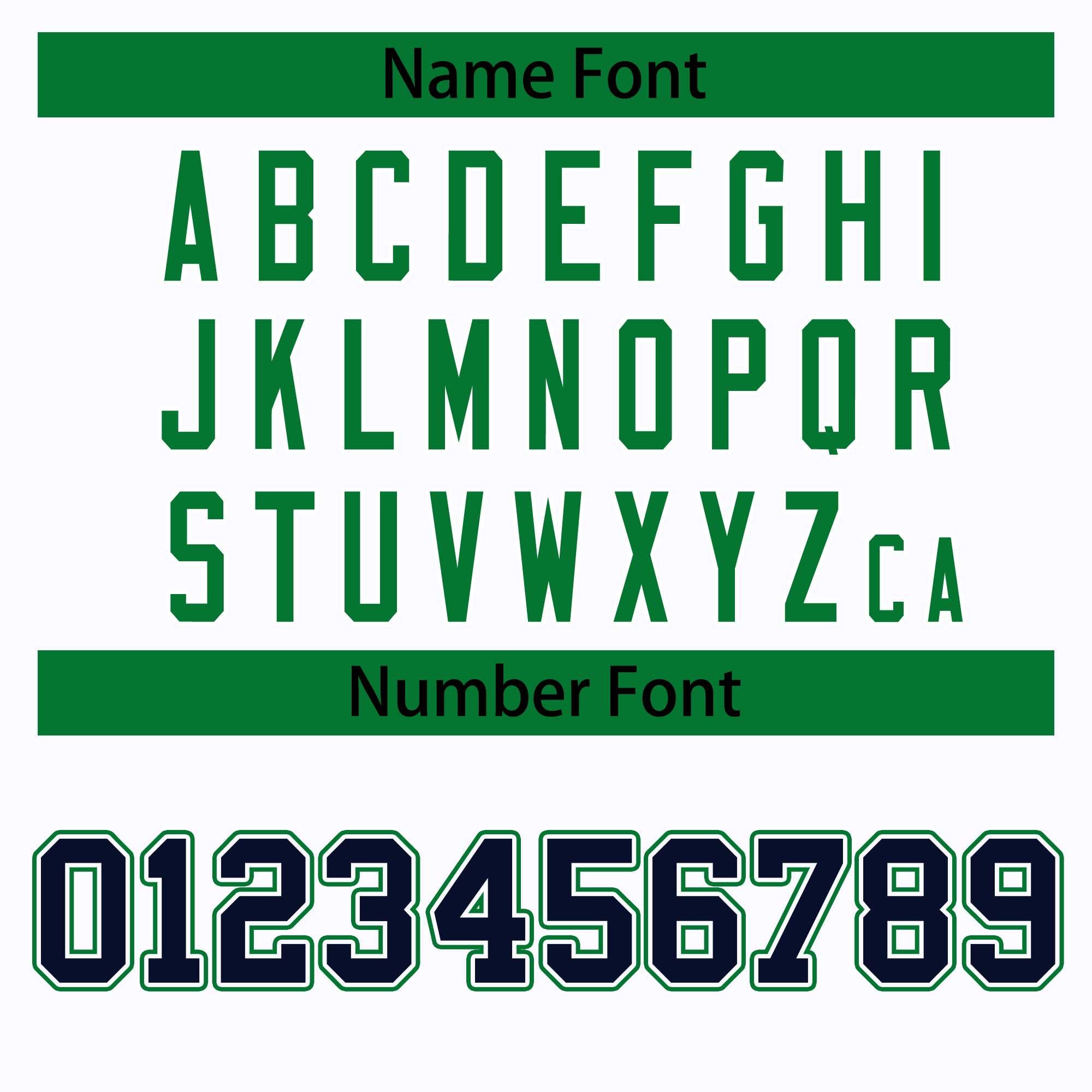 Custom White Navy White-Green Classic Style Hockey Jersey | KXKSHOP