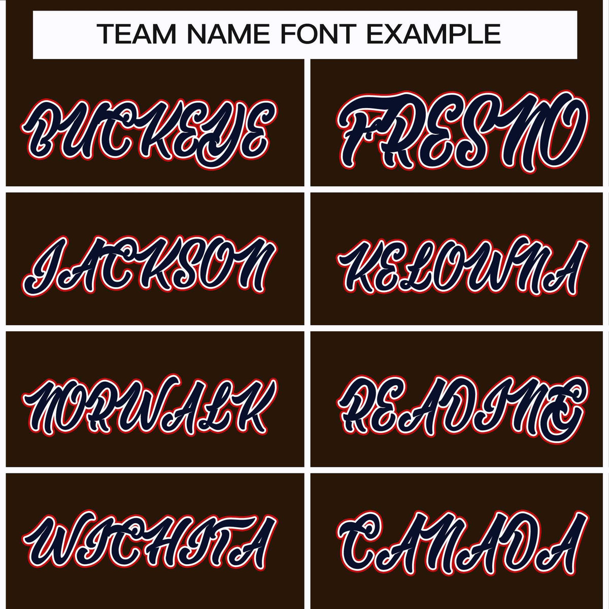 Custom Brown Navy White-Red Classic Style Hockey Jersey | KXKSHOP