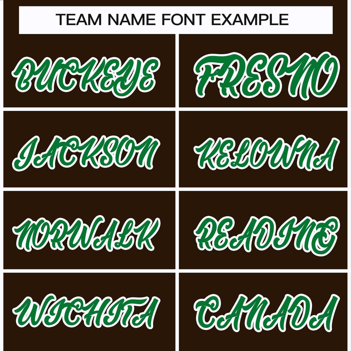 Custom Brown Kelly Green-White Classic Style Hockey Jersey | KXKSHOP
