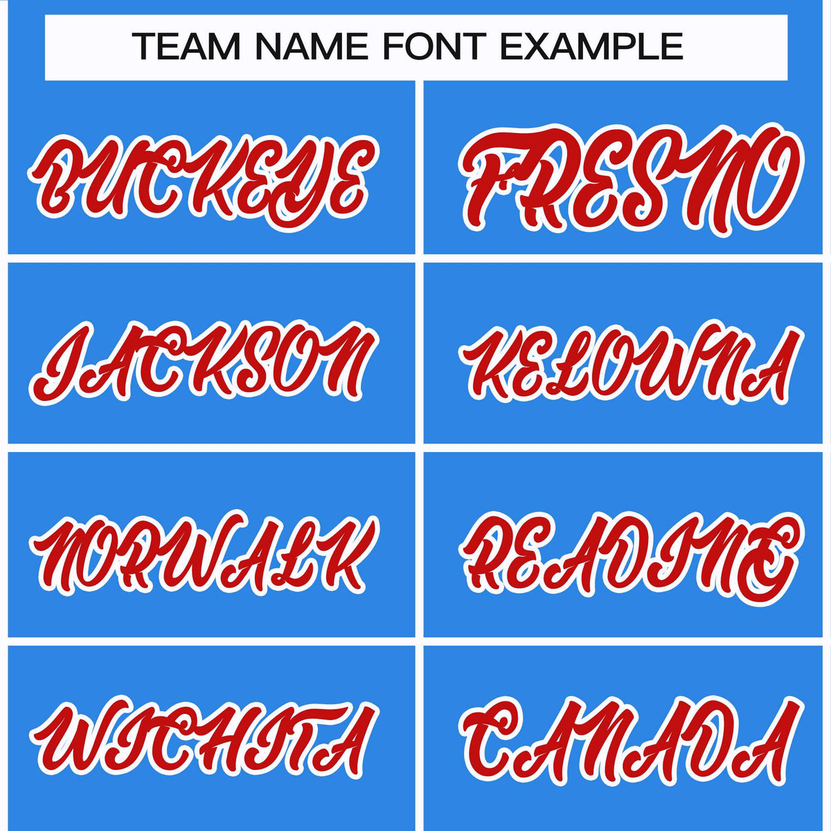 Custom Powder Blue Red-White Classic Style Hockey Jersey | KXKSHOP