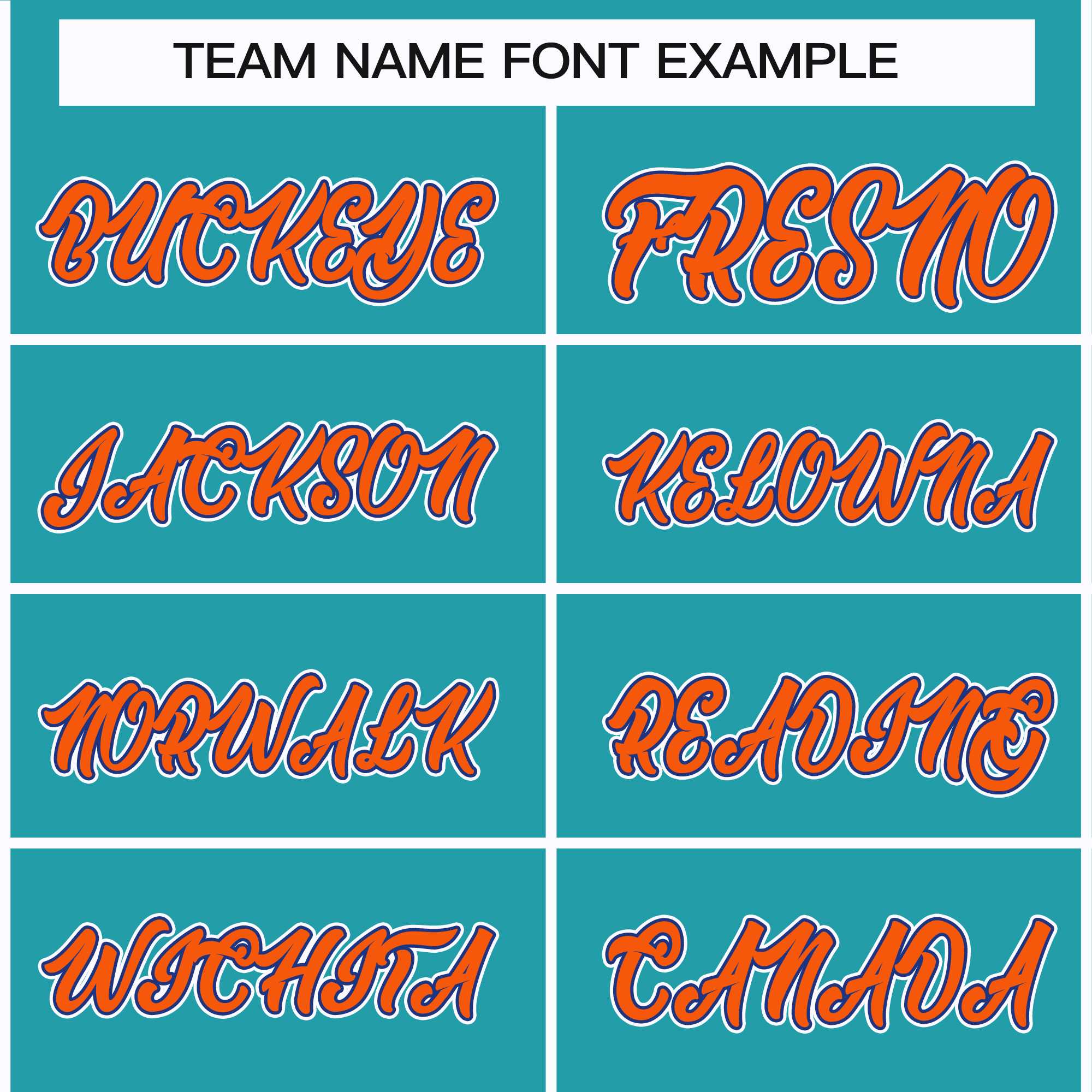 Custom Aqua Orange Royal-White Classic Style Hockey Jersey | KXKSHOP