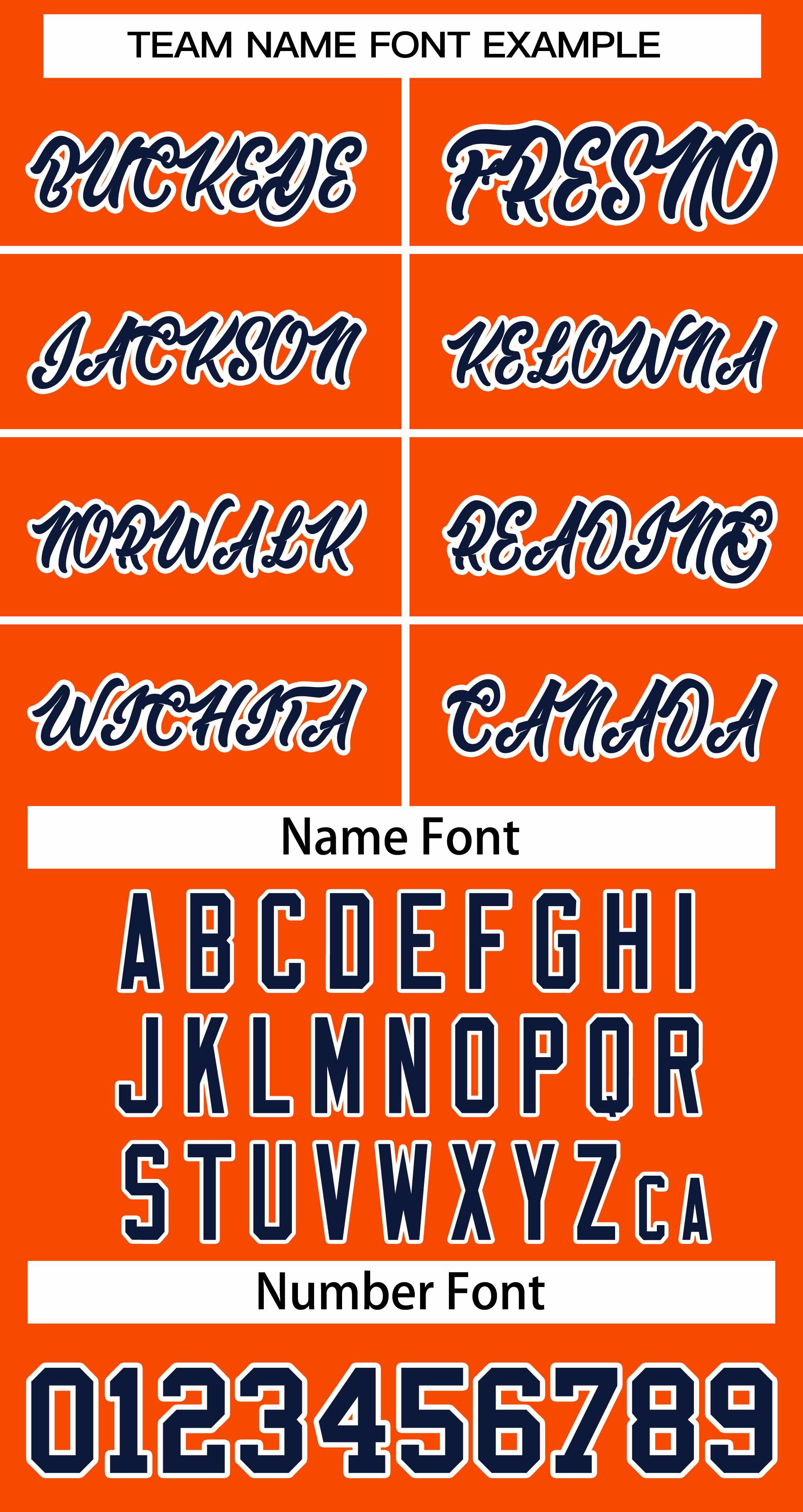 Custom Orange Navy White Classic Style Baseball Jersey for Women