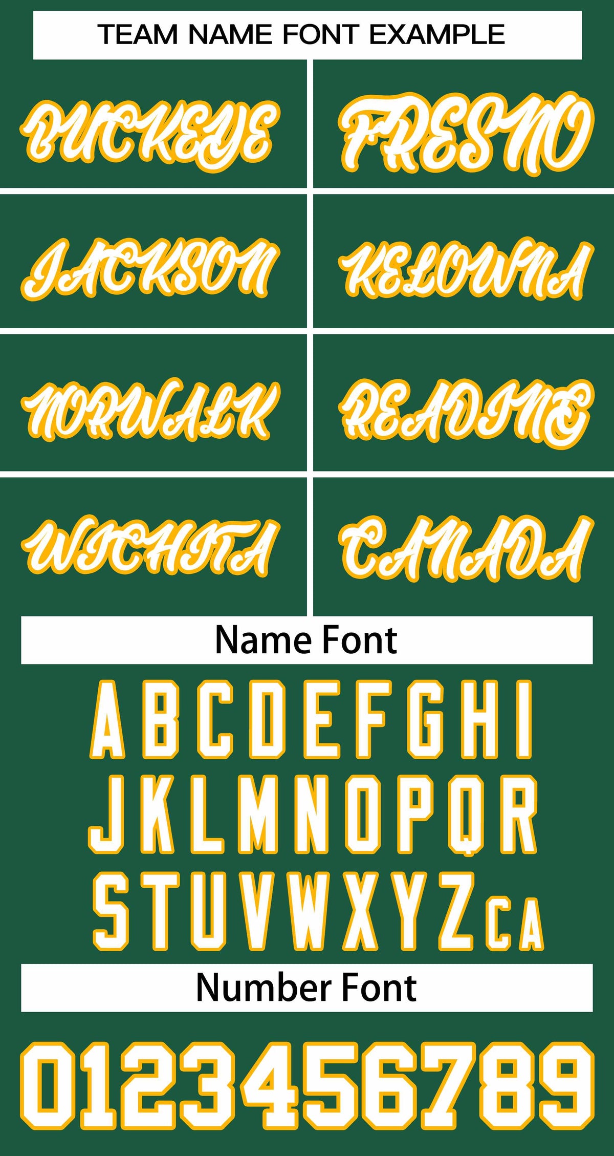 Custom Green White Gold Classic Style Baseball Jersey for Women