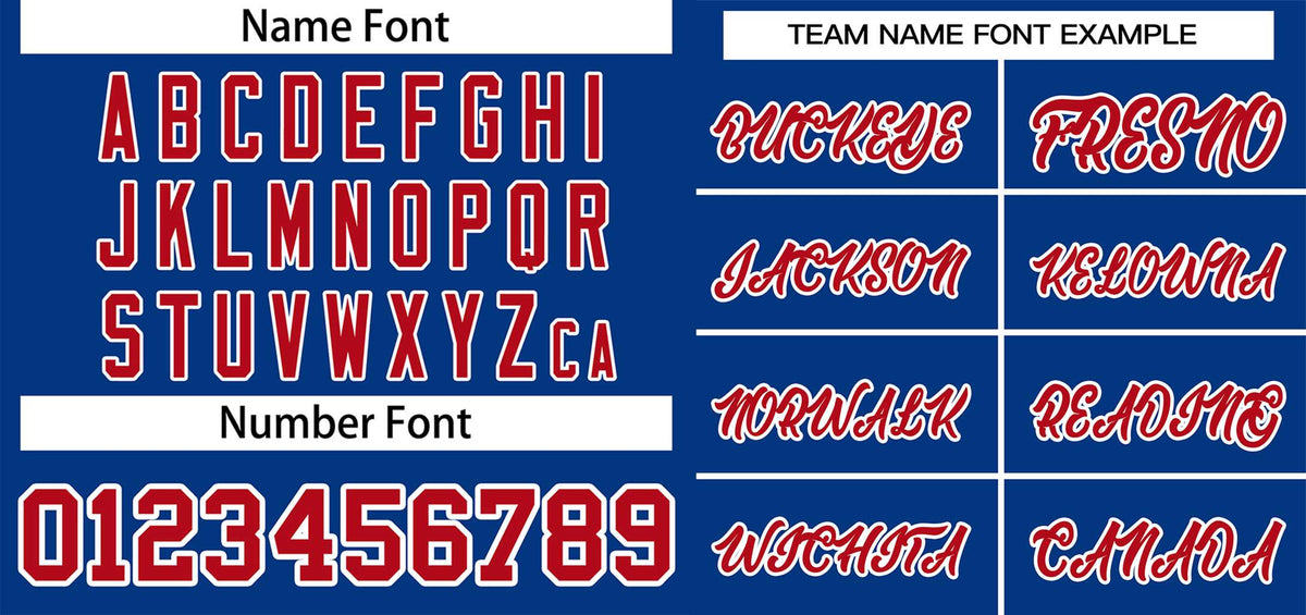 Custom Royal Red-White Classic Style Authentic Two-Button Softball Jersey