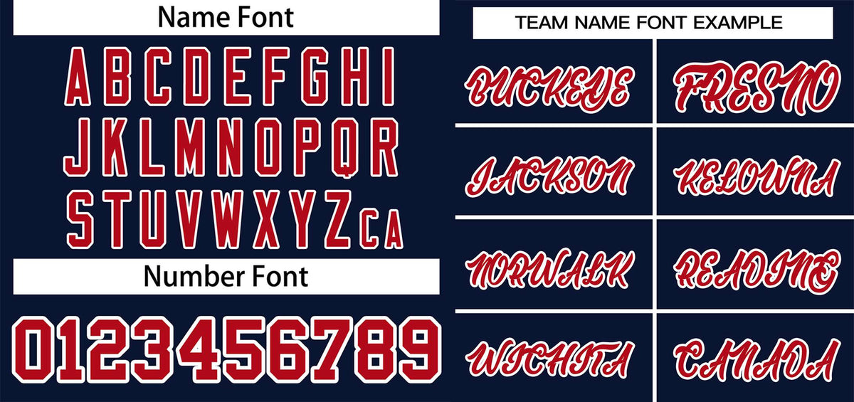 Custom Navy Red Classic Style Authentic Two-Button Softball Jersey