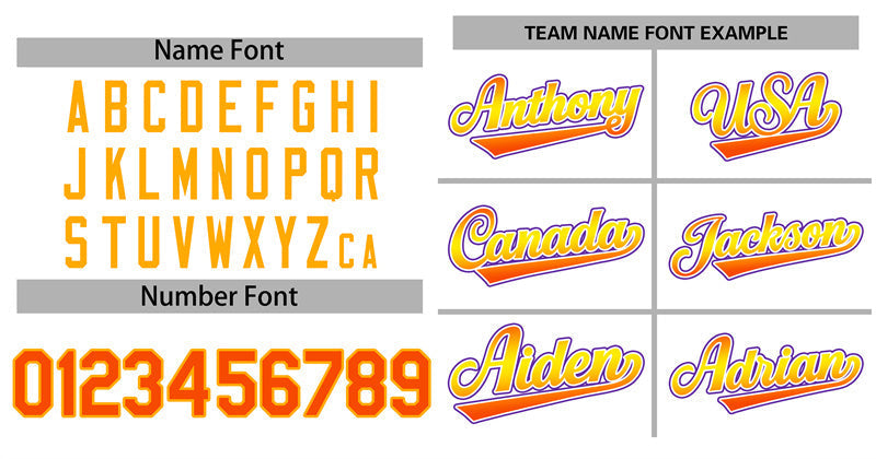 Custom White Orange-Purple Raglan Sleeves Authentic Baseball Jersey