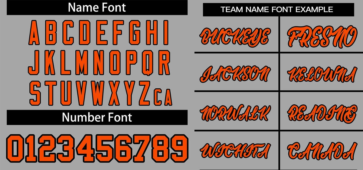 Custom Gray Orange Classic Style Outdoor Authentic Pullover Baseball Jersey