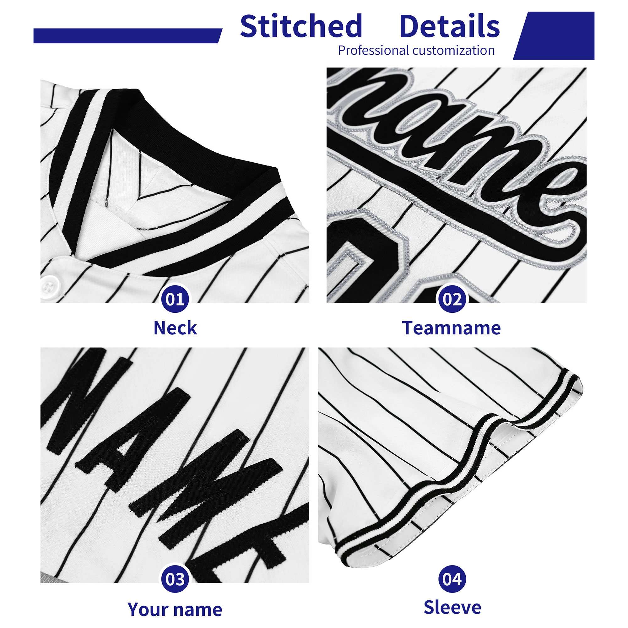 Custom Khaki Black Stripe Fashion Authentic Two-Button Baseball Jersey| KXKSHOP