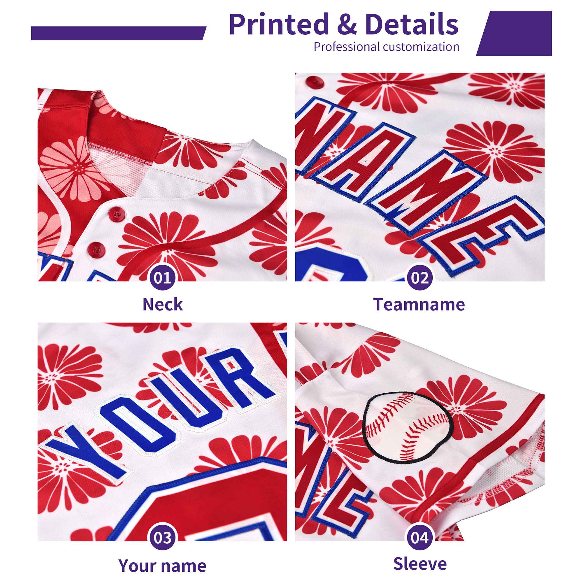 Custom Multi Color Tie-Dye Graffiti Pattern Authentic Baseball Jersey| KXKSHOP