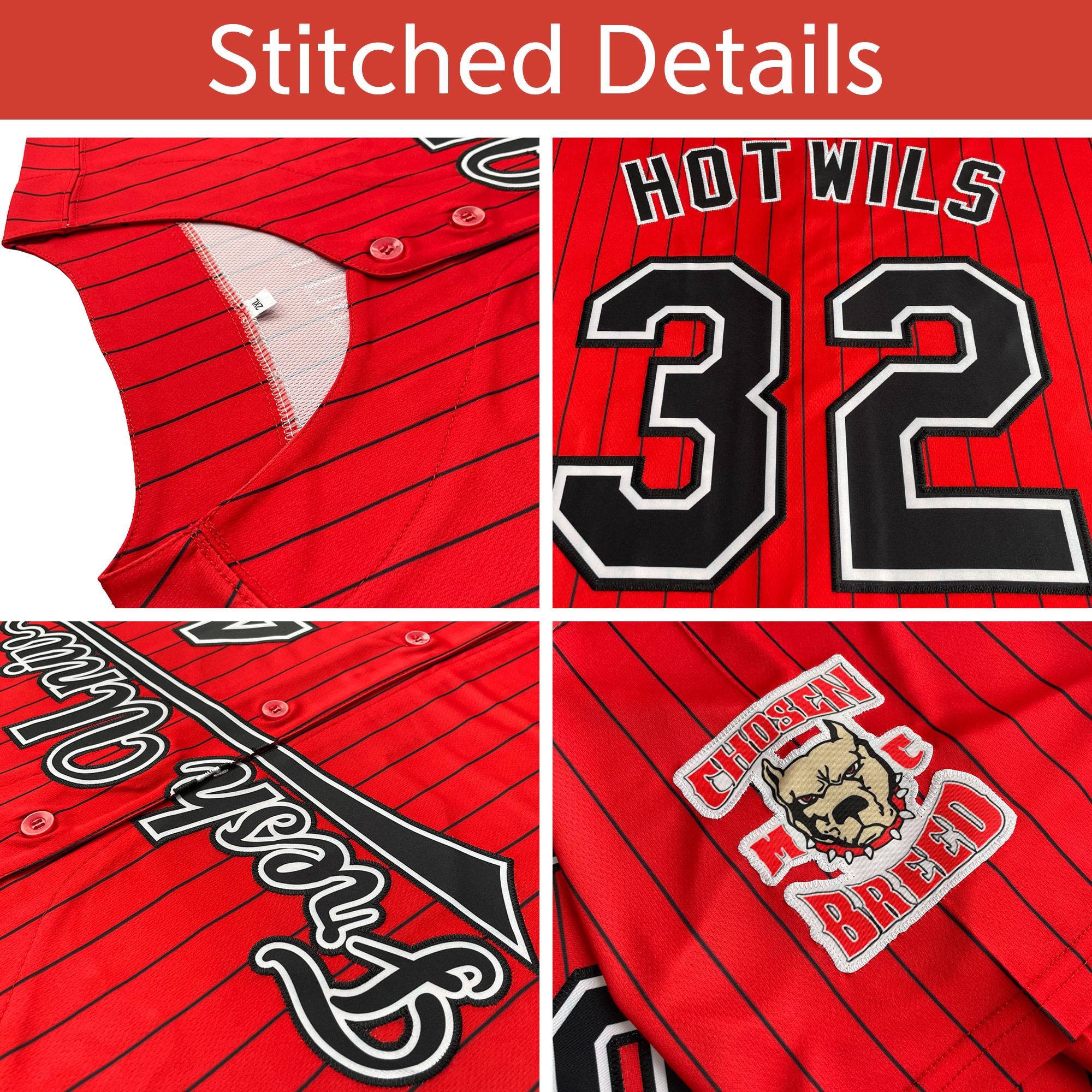 Custom Navy Crimson Split Fashion Coconut Tree Design Authentic Baseball Jersey| KXKSHOP