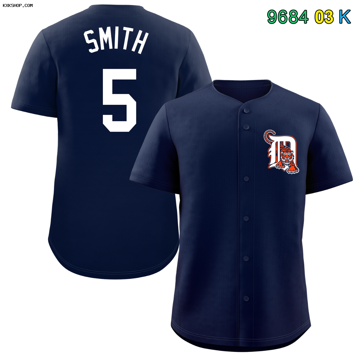 Fans-Made |Custom Navy White Classic Style Authentic Baseball Jersey¡§C Available for Reorder