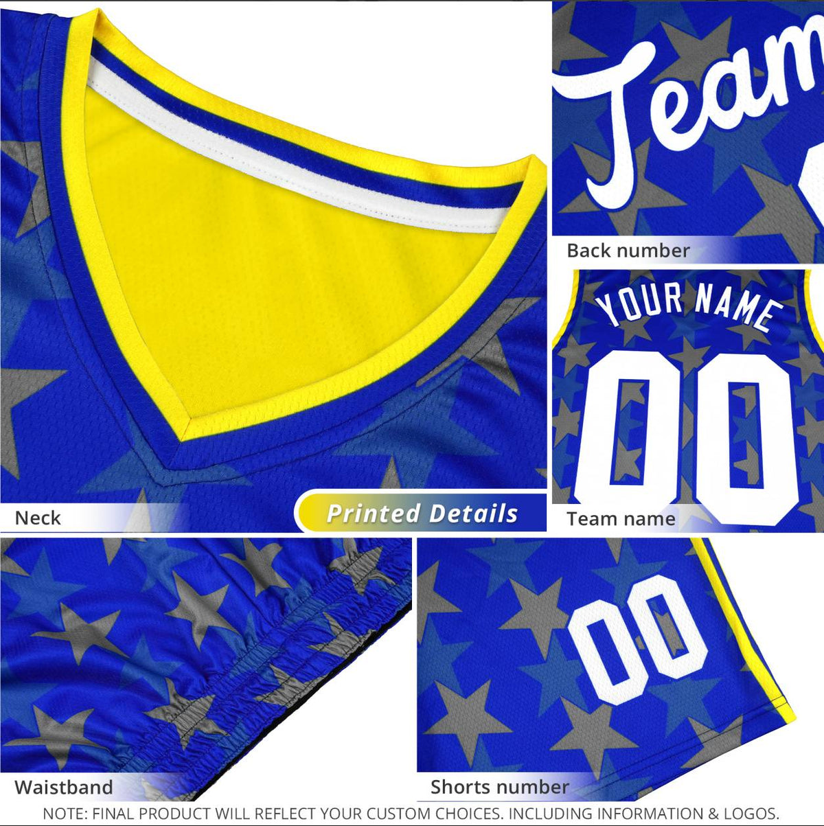 Custom Navy Black Personalized Cashew Pattern Sports Uniform Basketball Jersey
