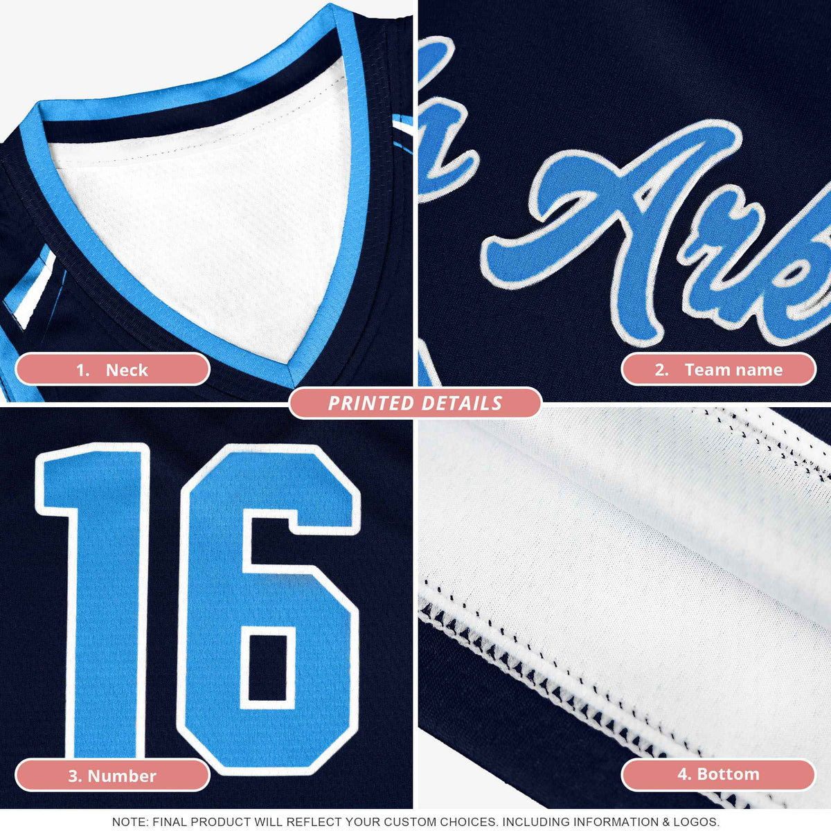 Custom Aqua White Color Block Sets Sports Uniform Basketball Jersey