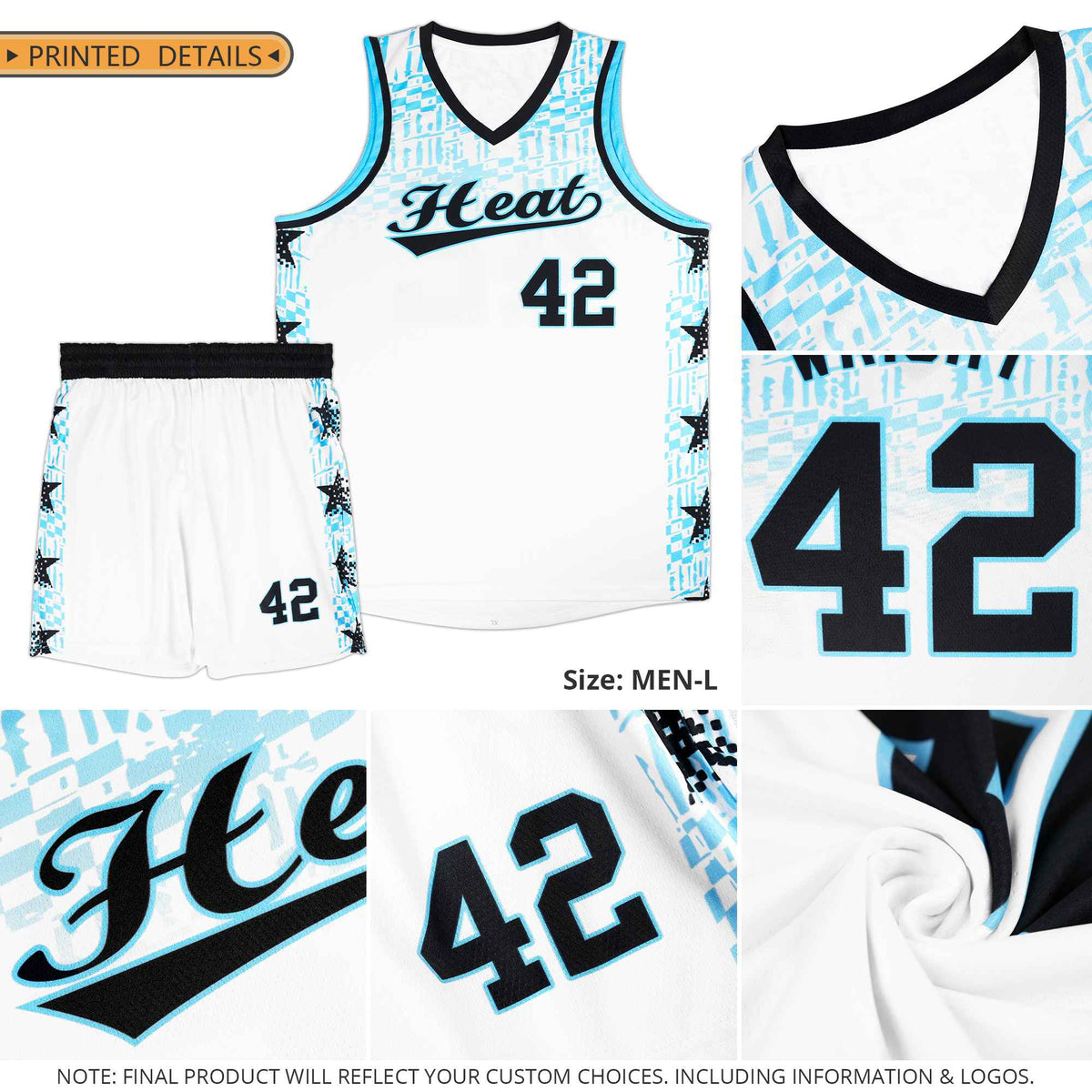 Custom Royal Mosaic Stars Pattern Sports Uniform Basketball Jersey|KXKSHOP