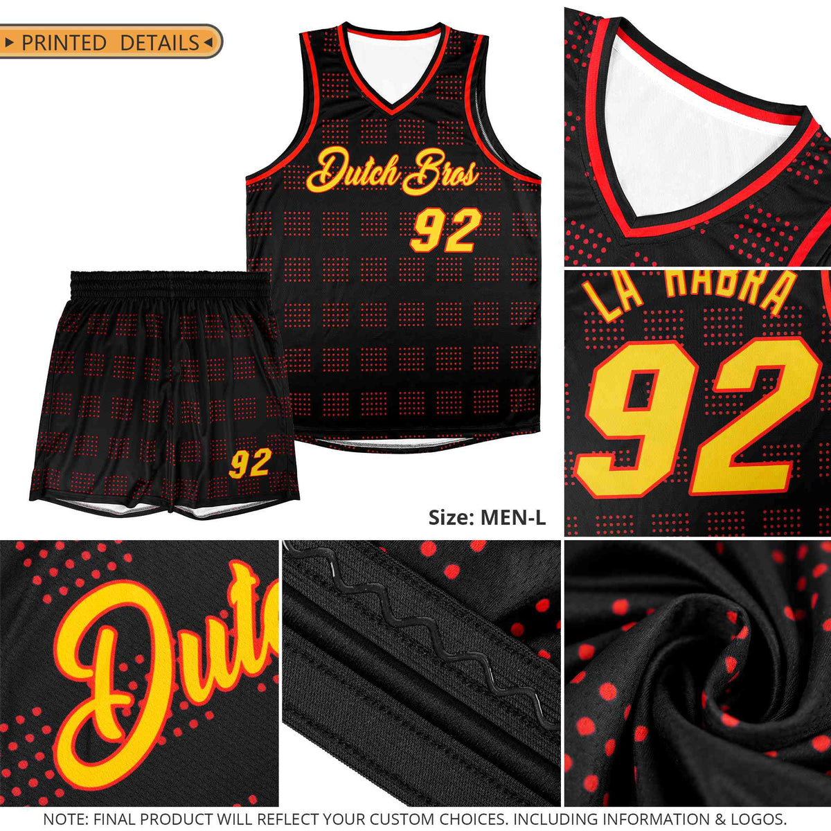 Custom Black Side Rhombus Graffiti Pattern Kits Basketball Jersey|KXKSHOP