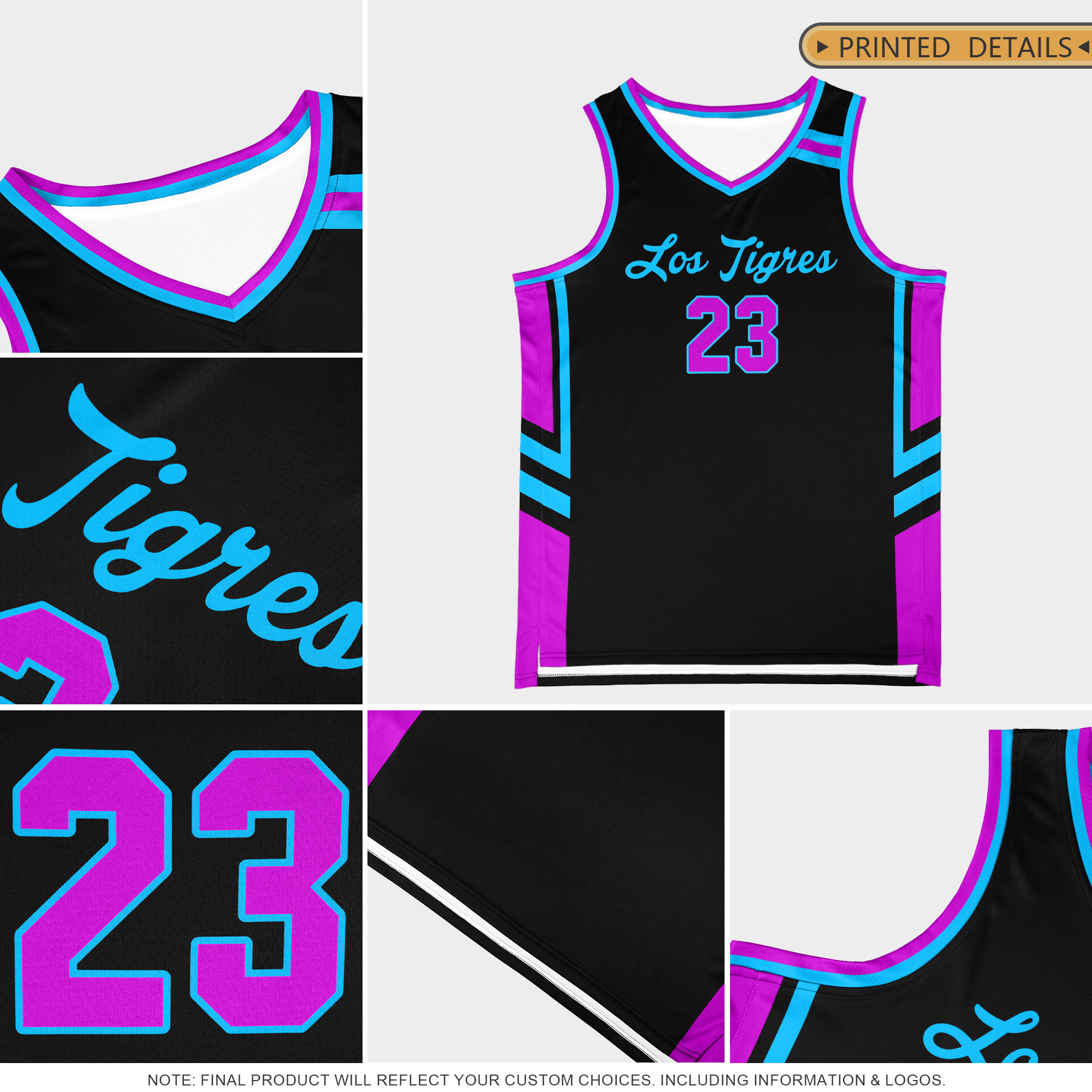 Custom Gold White Royal Classic Kits Mesh Basketball Jersey
