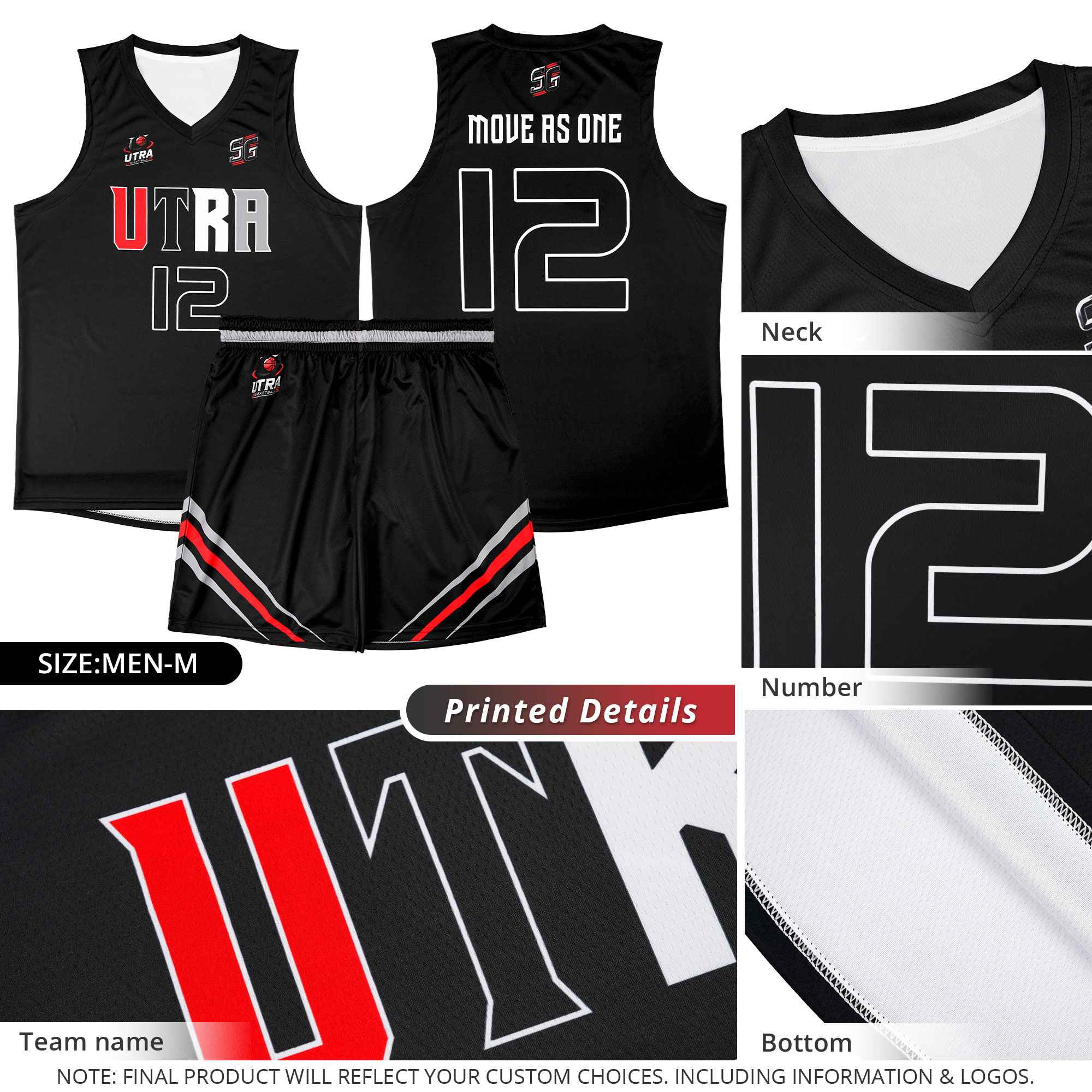 Benutzerdefinierte Aqua Schwarz-Weiß Classic Tops Mesh Basketball Jersey