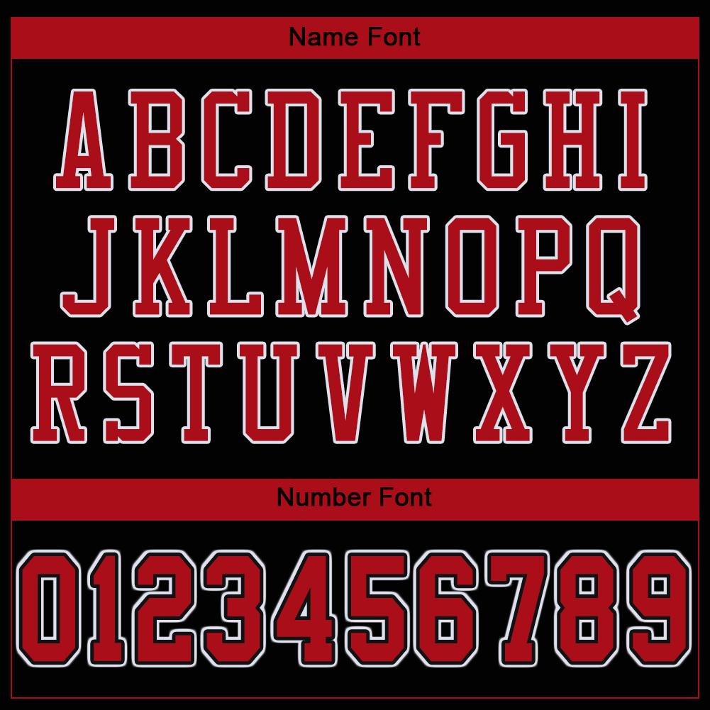 Custom Red Navy-White Classic Style Mesh American Football Jersey | KXKSHOP