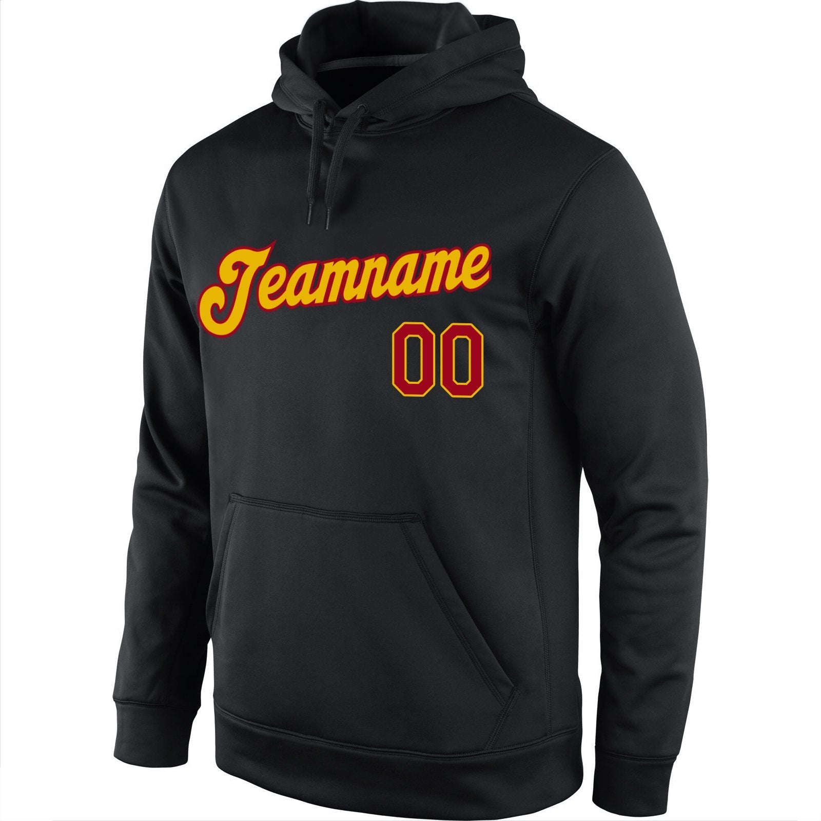 Custom Black Classic Style Pullover Sport Fashion Hoodie Uniform| KXKSHOP