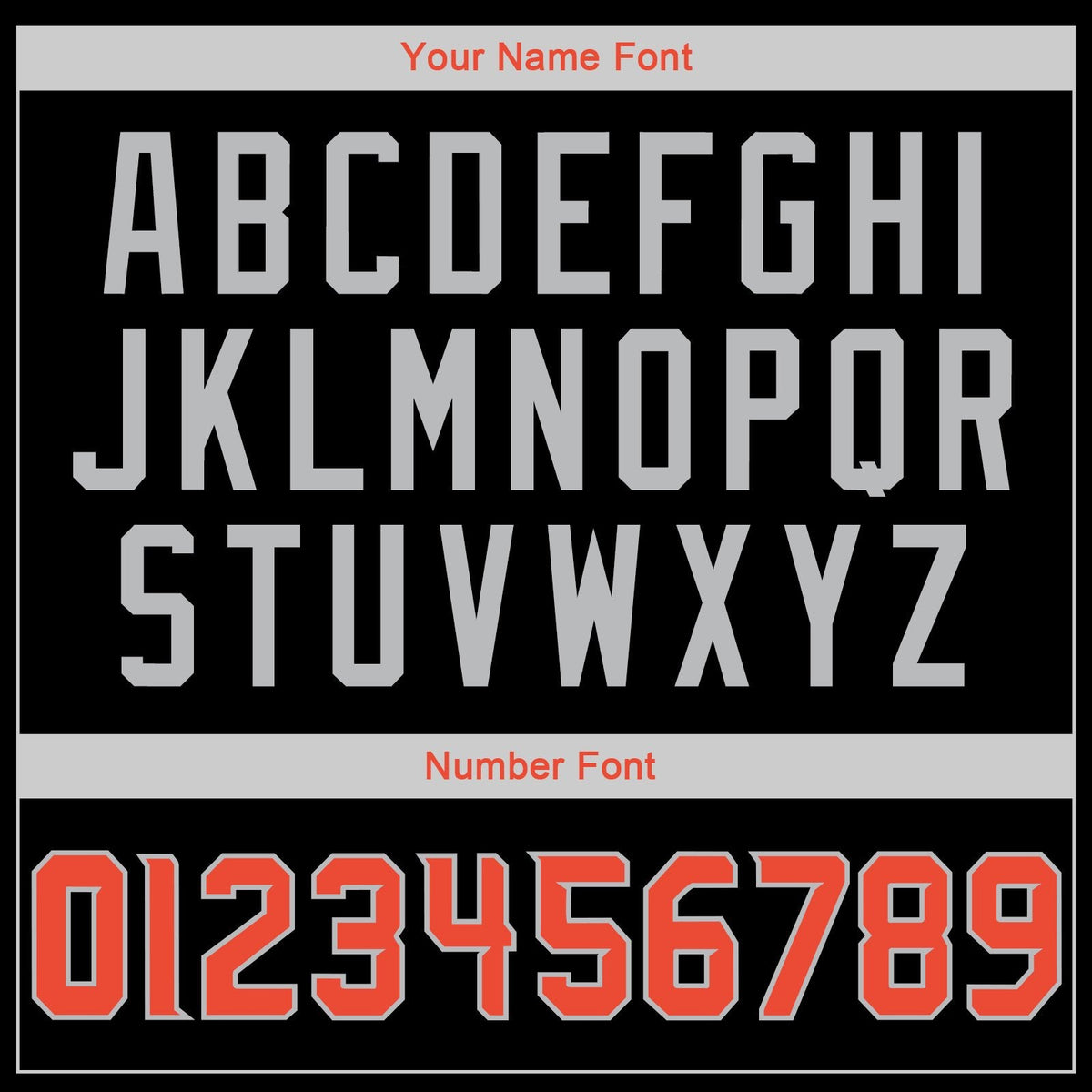 Custom Black Orange-Gray Classic Style Uniform Pullover Fashion Hoodie| KXKSHOP