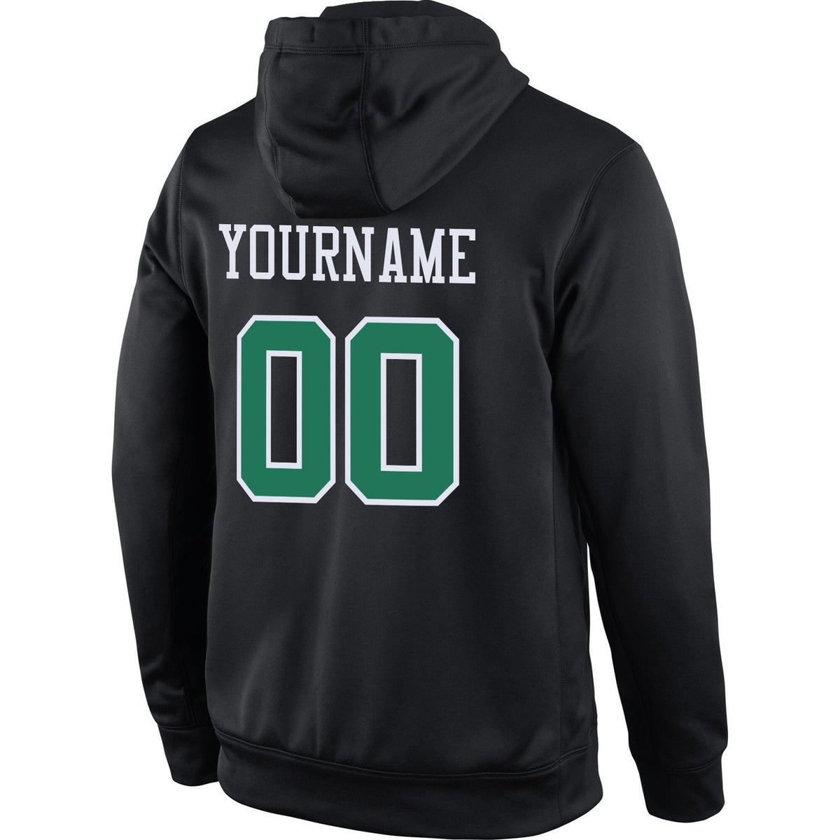 Custom Black Green-Gray Classic Style Pullover Sport Fashion Hoodie Uniform| KXKSHOP
