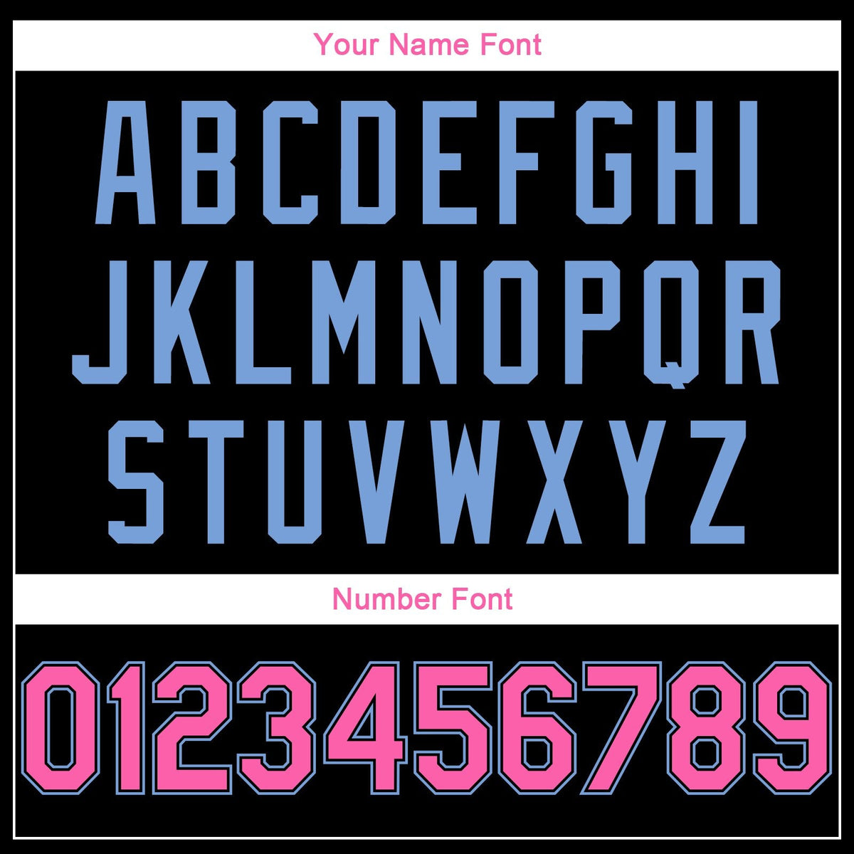 Custom Black Pink-Light Blue Classic Style Uniform Pullover Fashion Hoodie| KXKSHOP