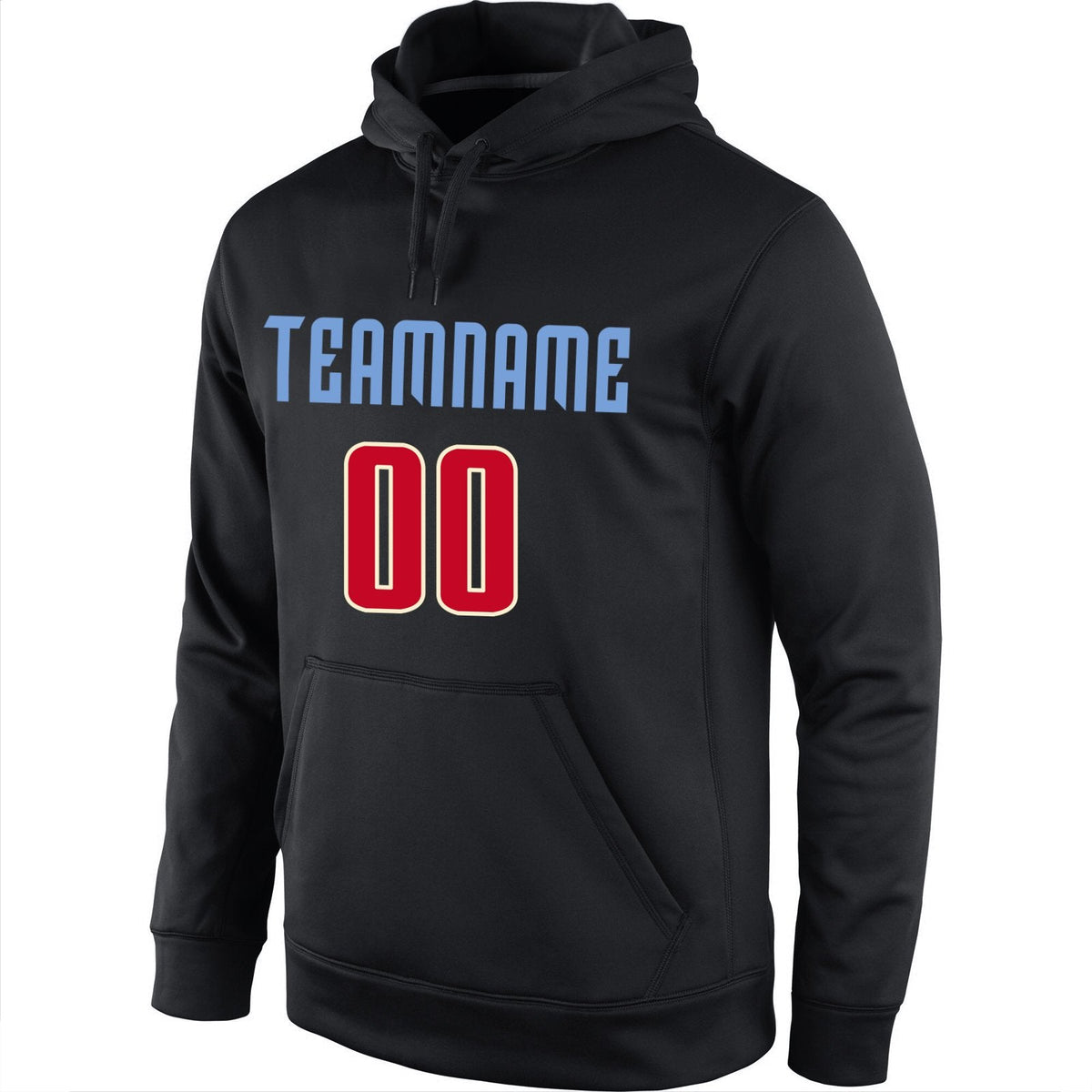 Custom Black Classic Style Uniform Pullover Fashion Hoodie| KXKSHOP