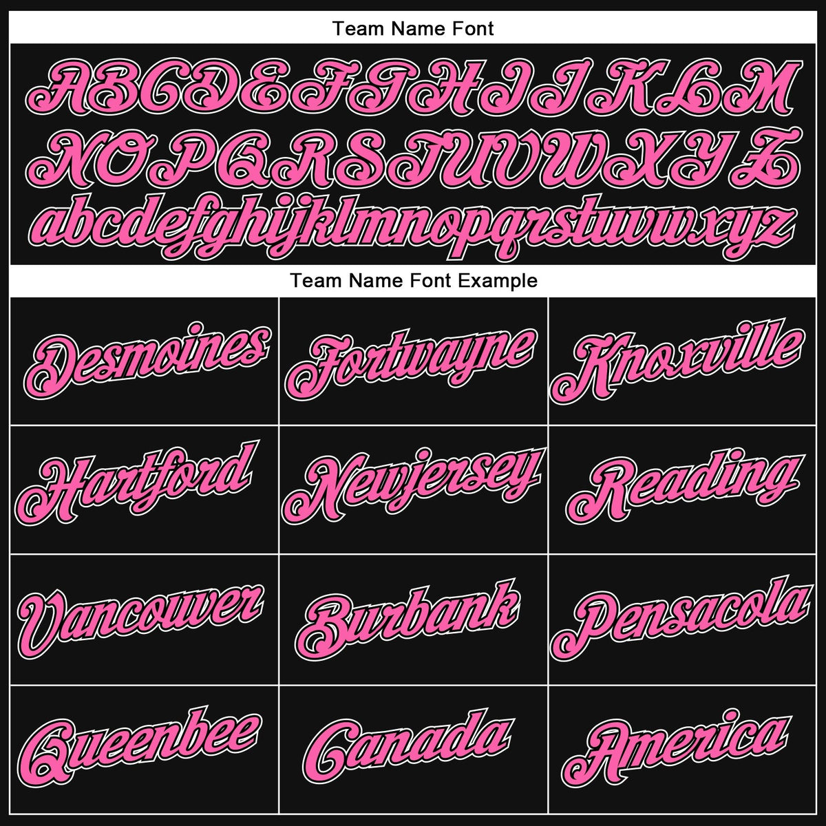 Custom Black Pink-White Classic Style Uniform Pullover Fashion Hoodie| KXKSHOP