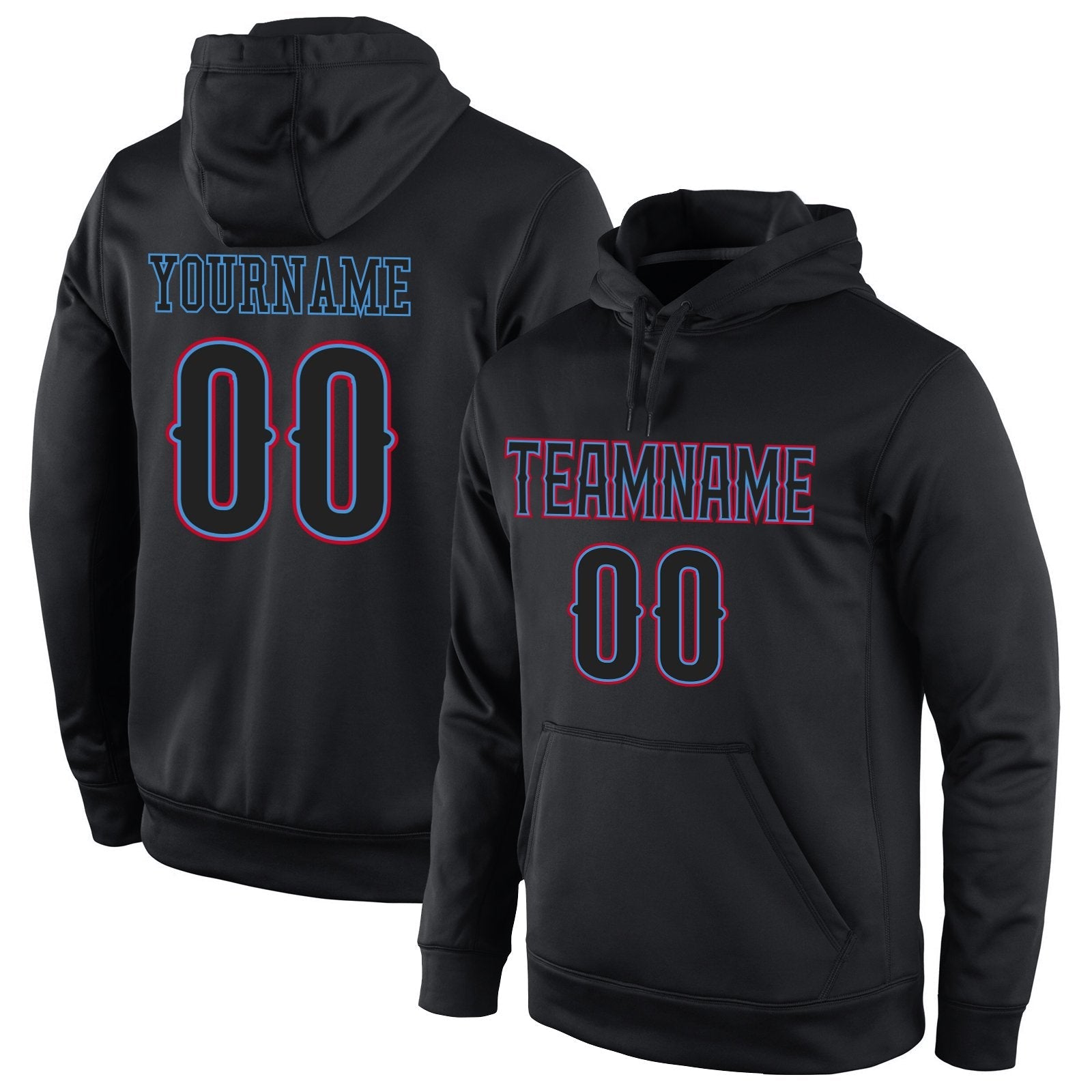 Custom Black Classic Style Pullover Sport Fashion Hoodie Uniform| KXKSHOP