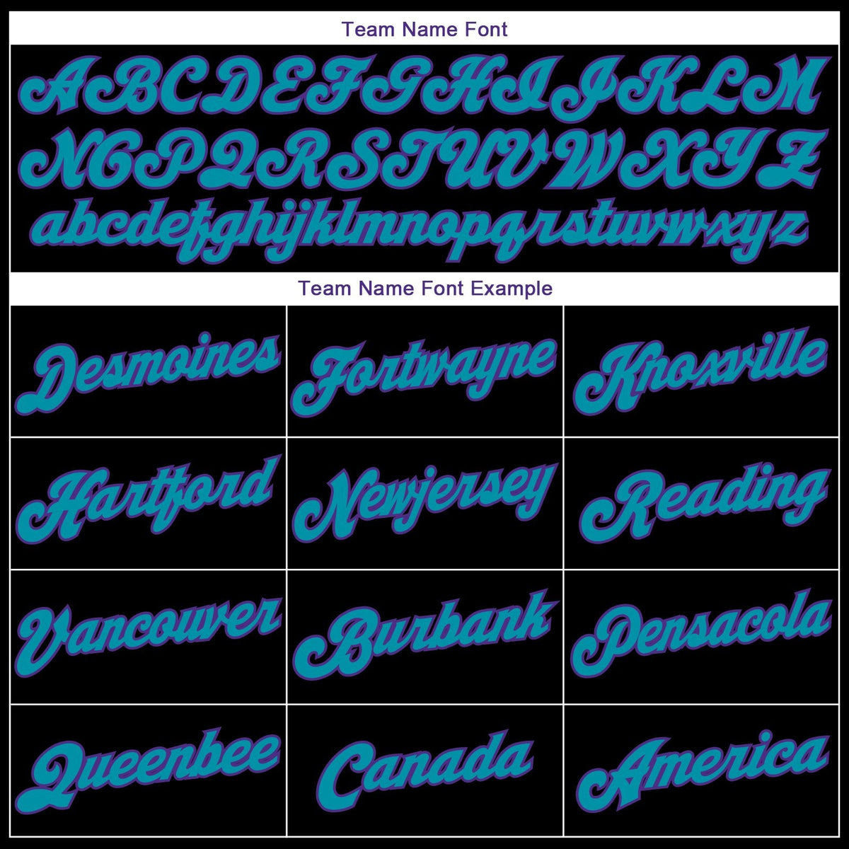 Custom Black Purple-Teal Classic Style Uniform Pullover Fashion Hoodie| KXKSHOP