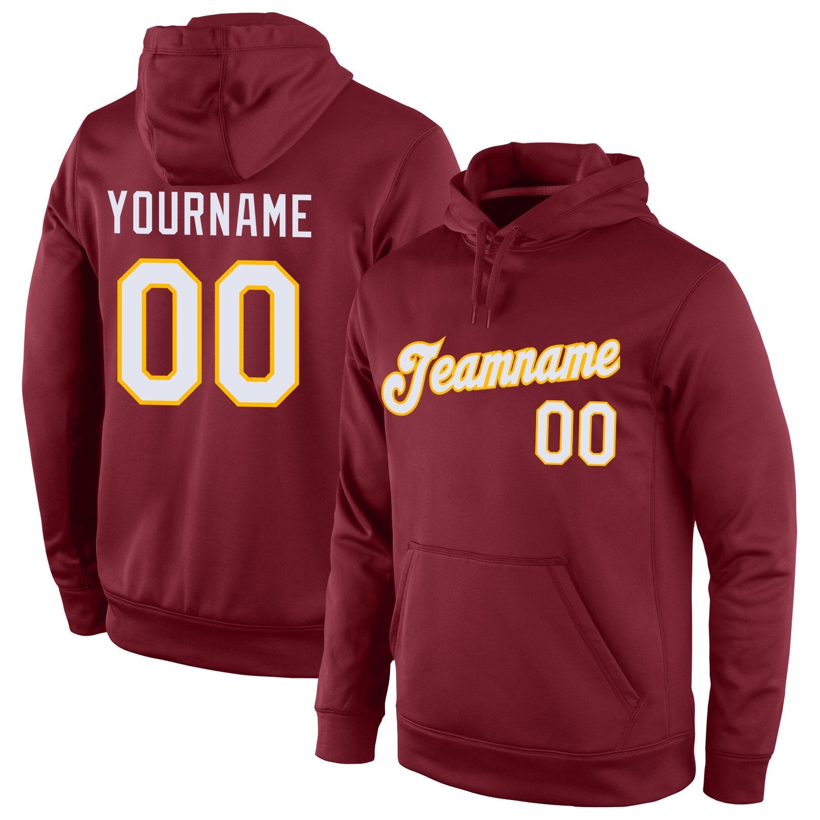 Custom Cardinal Classic Style Uniform Pullover Fashion Hoodie| KXKSHOP