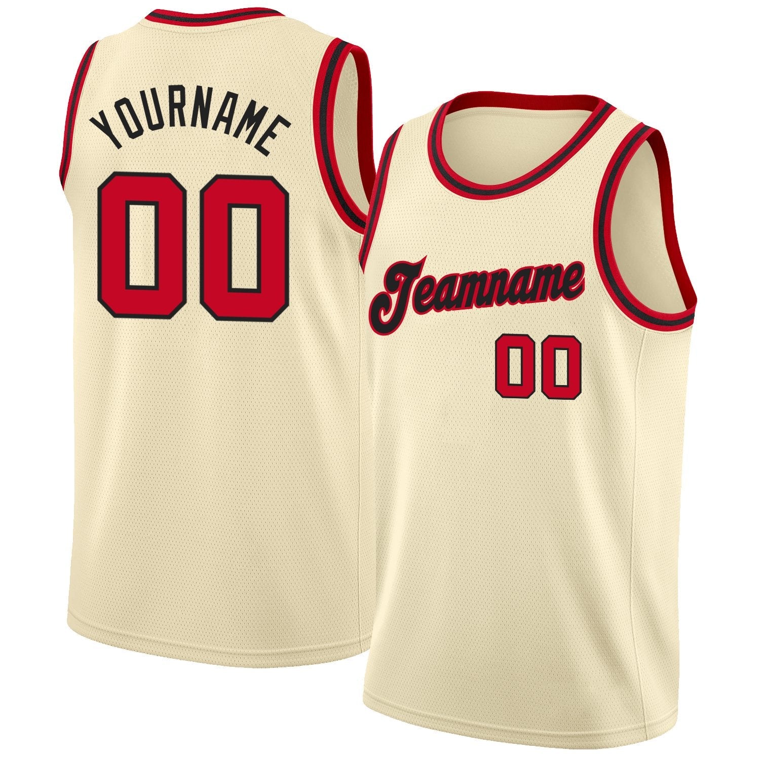 Custom Cream Navy-Gold Classic Tops Athletic Basketball Jersey| KXKSHOP