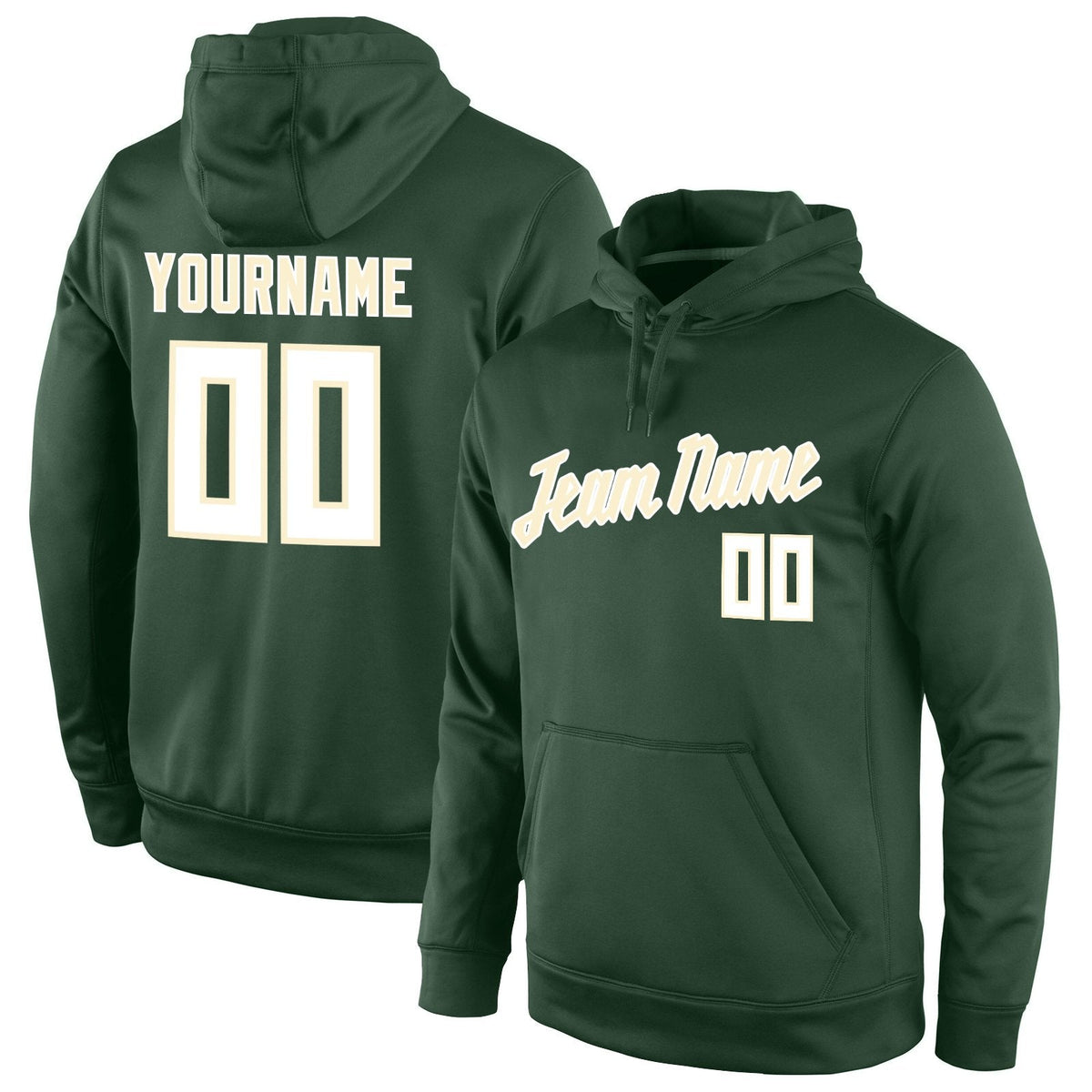 Custom Green Classic Style Uniform Pullover Fashion Hoodie| KXKSHOP