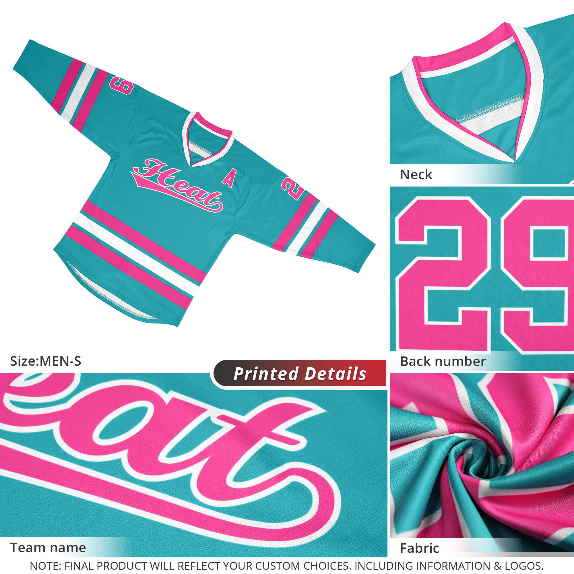 Custom Purple Gold Purple-White Classic Style Hockey Jersey | KXKSHOP
