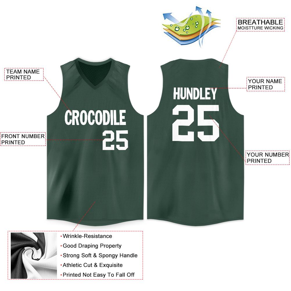 Custom Neon Green White-Navy Classic kits Sports Uniform Basketball Jersey| KXKSHOP