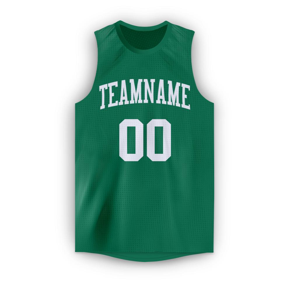 Custom Neon Green White-Navy Classic kits Sports Uniform Basketball Jersey| KXKSHOP
