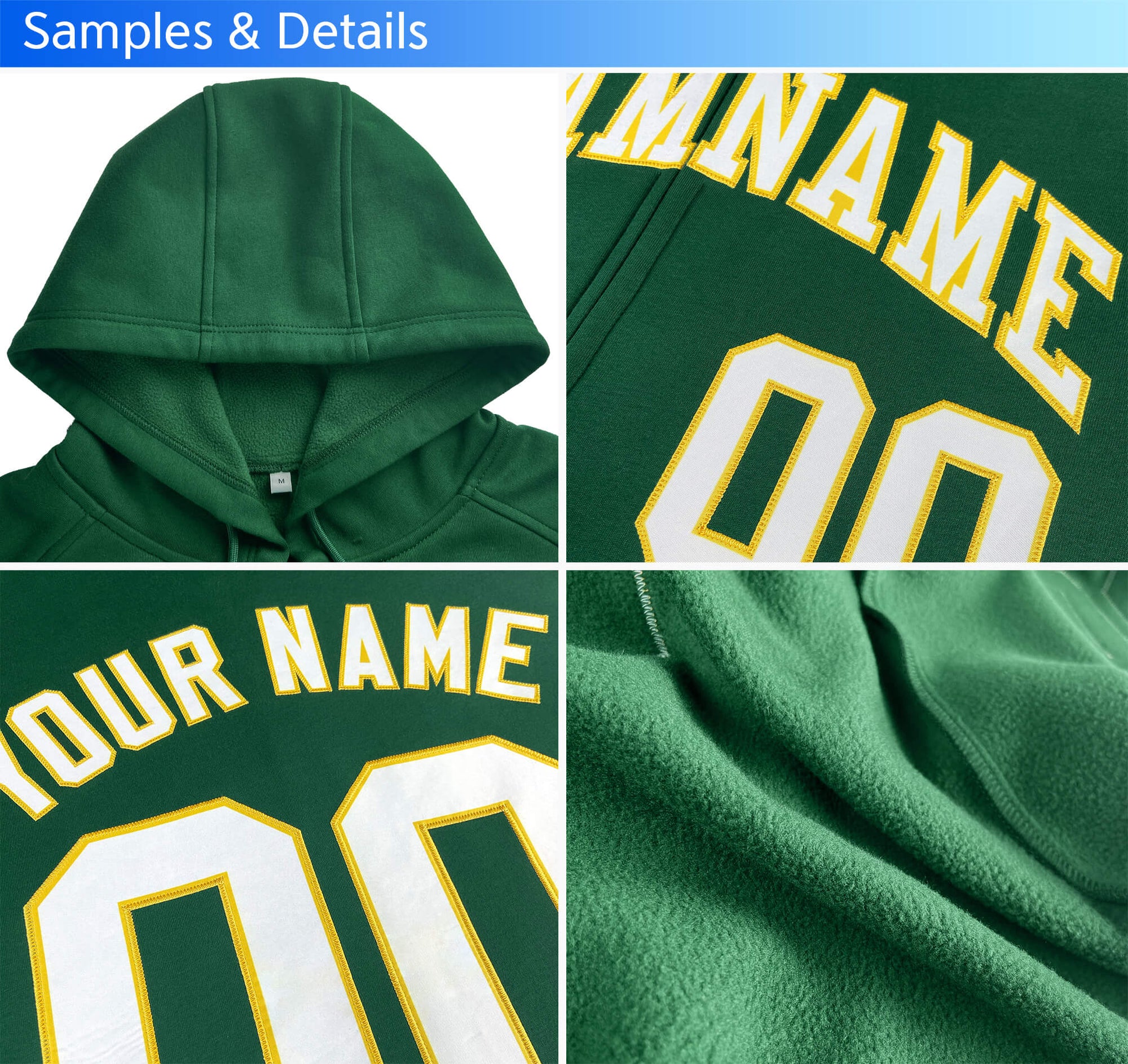 Custom Stitched Royal Red-White Sports Full-Zip Sweatshirt Hoodie| KXKSHOP