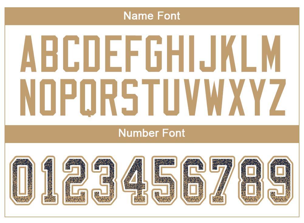 Custom Navy Old Gold-White Drift Fashion Mesh Authentic American Football Jersey| KXKSHOP